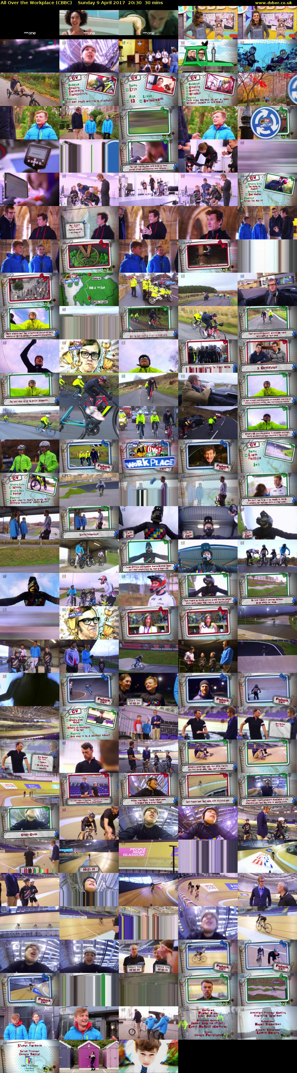 All Over the Workplace (CBBC) Sunday 9 April 2017 20:30 - 21:00