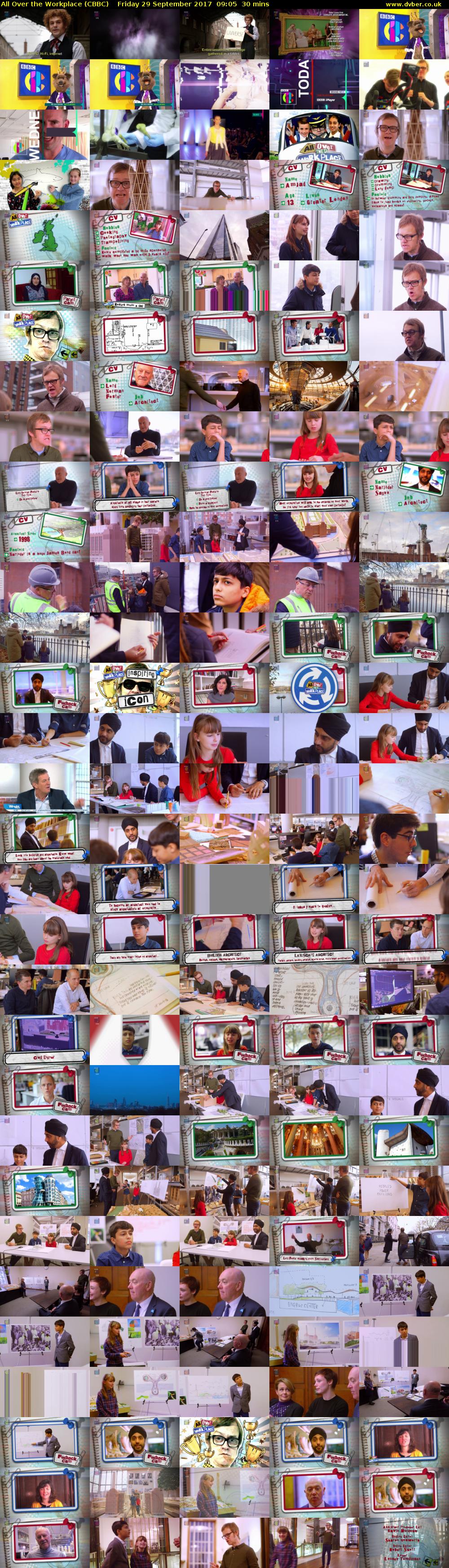 All Over the Workplace (CBBC) Friday 29 September 2017 09:05 - 09:35
