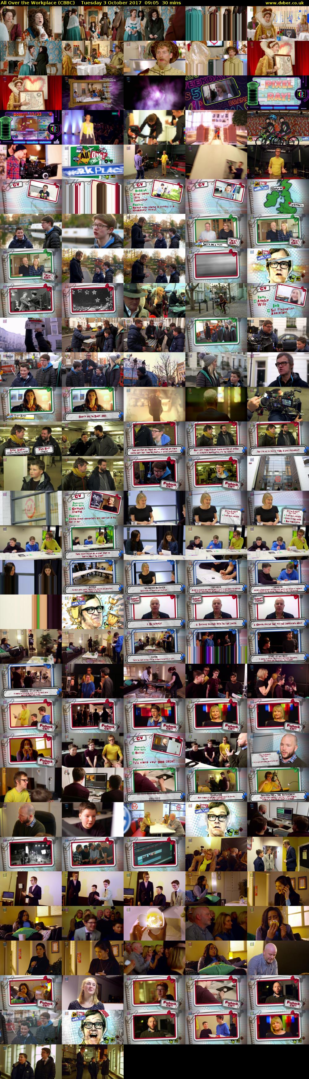 All Over the Workplace (CBBC) Tuesday 3 October 2017 09:05 - 09:35