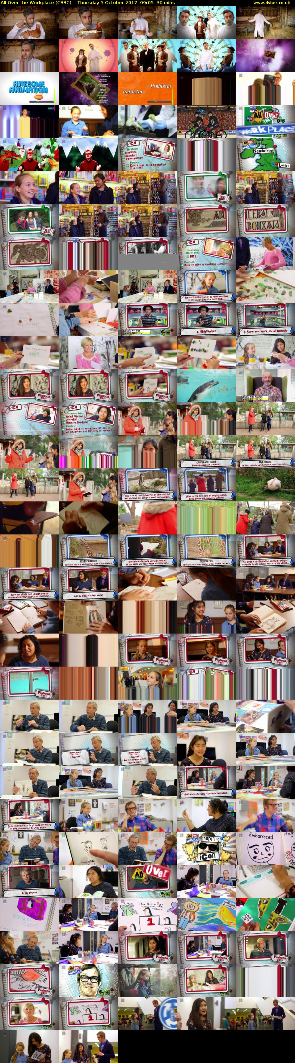 All Over the Workplace (CBBC) Thursday 5 October 2017 09:05 - 09:35