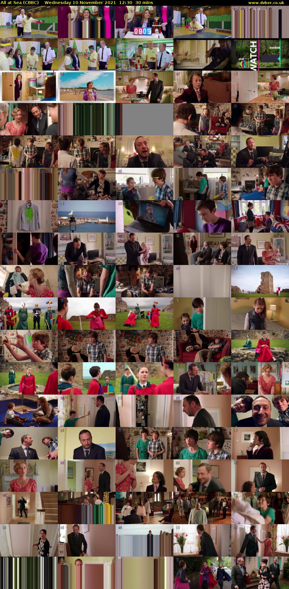 All at Sea (CBBC) Wednesday 10 November 2021 12:30 - 13:00
