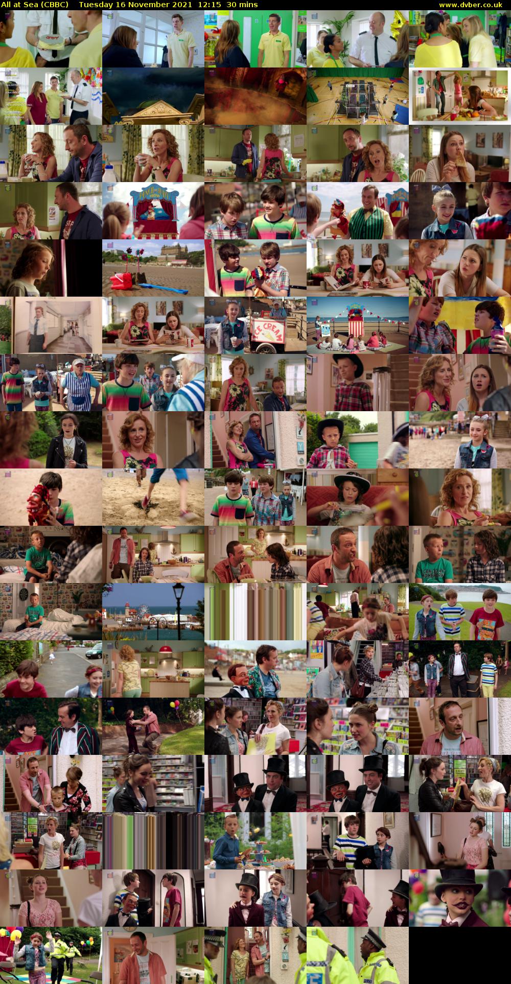 All at Sea (CBBC) Tuesday 16 November 2021 12:15 - 12:45