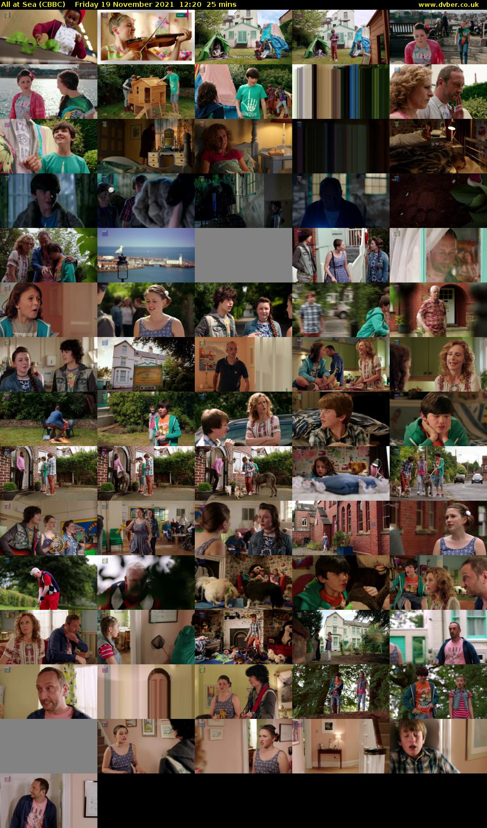 All at Sea (CBBC) Friday 19 November 2021 12:20 - 12:45