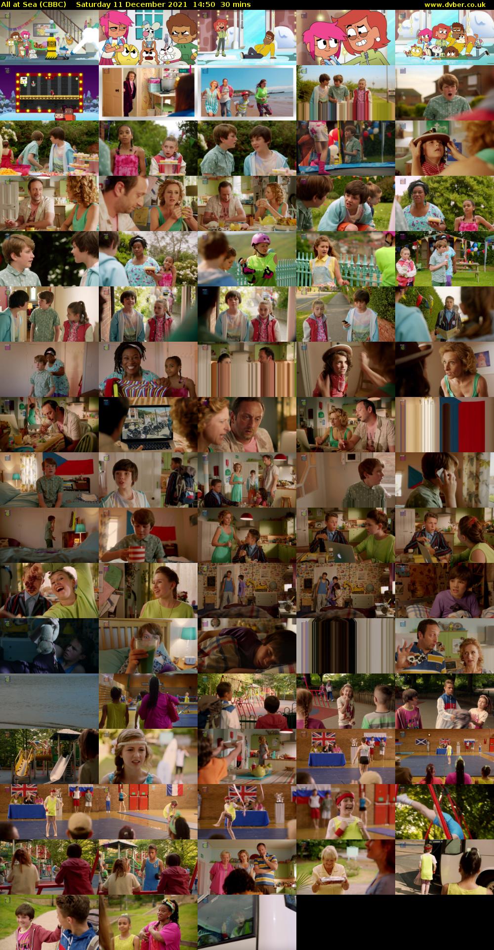 All at Sea (CBBC) Saturday 11 December 2021 14:50 - 15:20