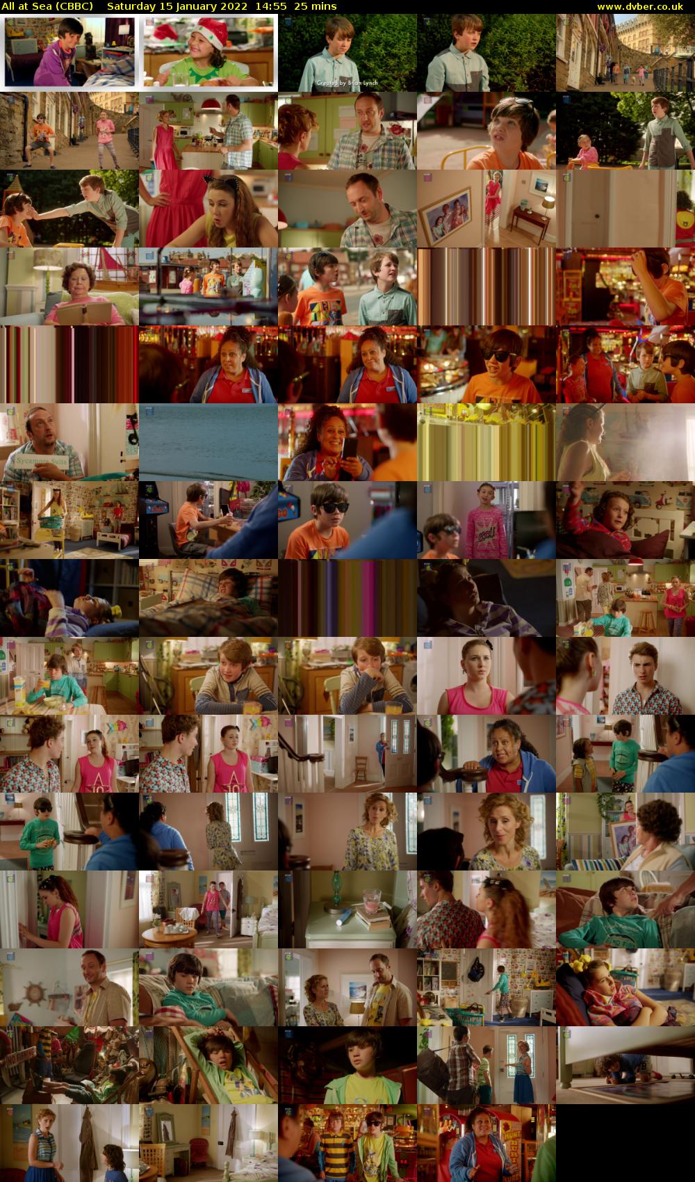 All at Sea (CBBC) Saturday 15 January 2022 14:55 - 15:20