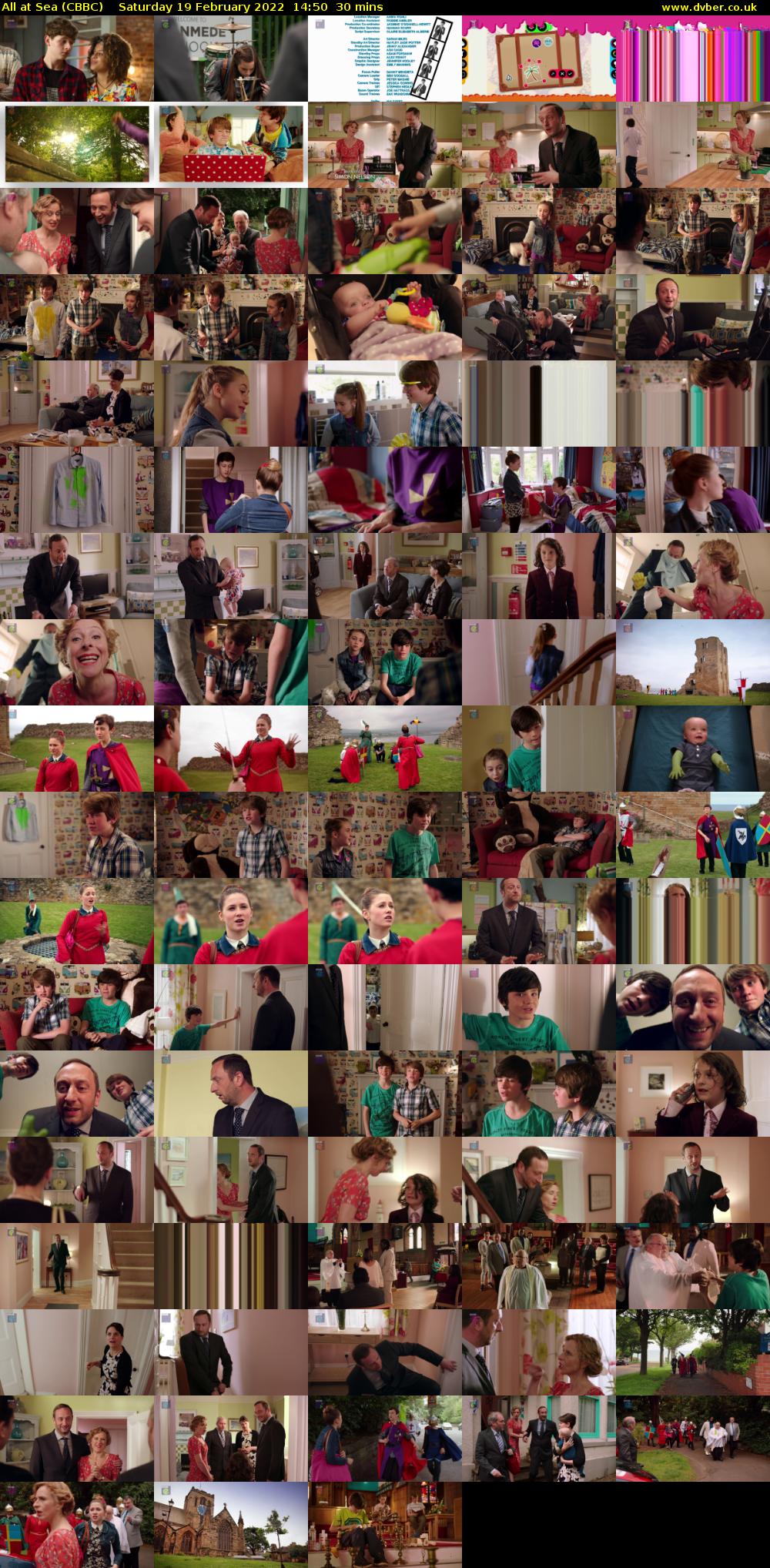 All at Sea (CBBC) Saturday 19 February 2022 14:50 - 15:20