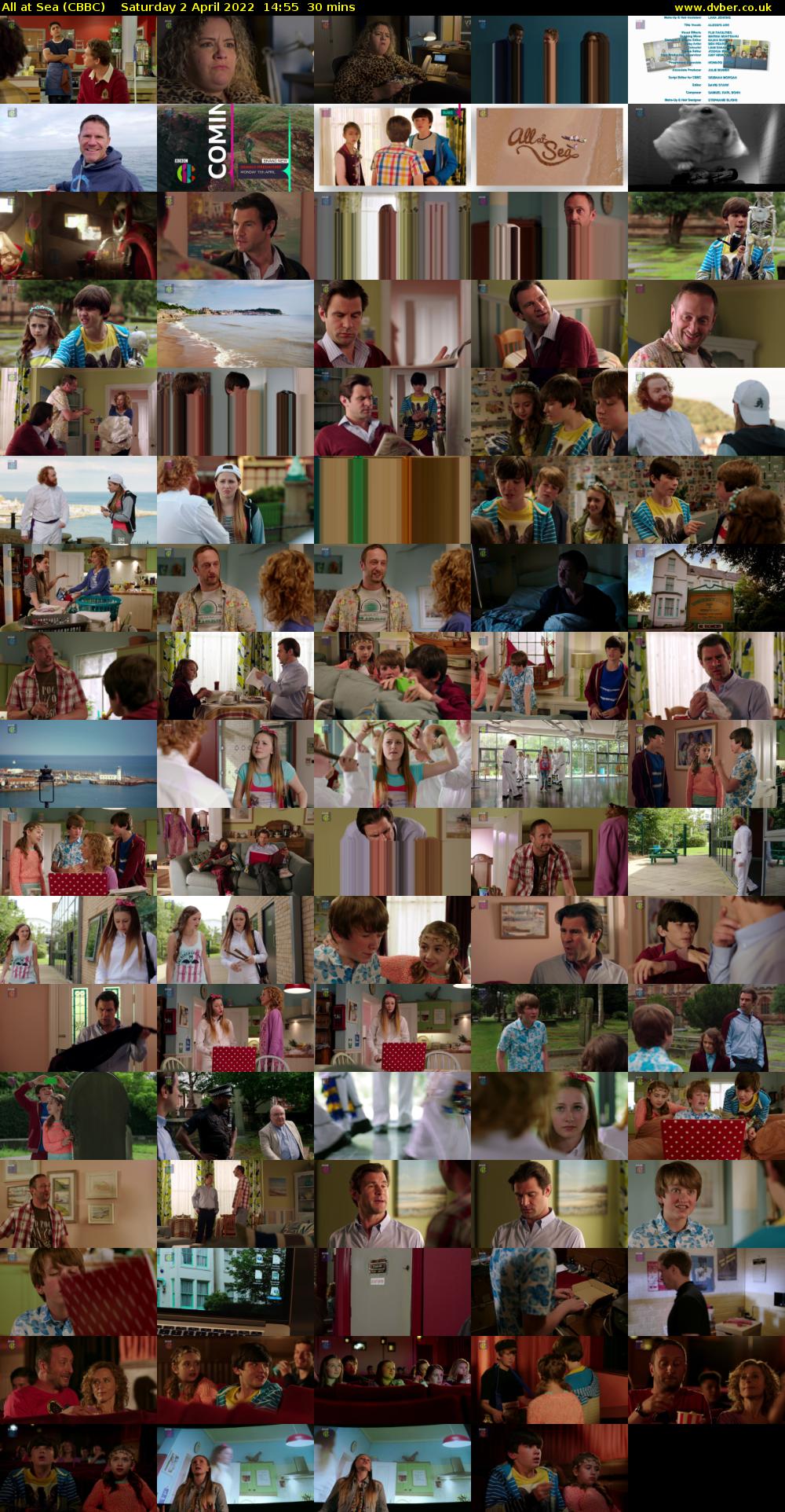 All at Sea (CBBC) Saturday 2 April 2022 14:55 - 15:25