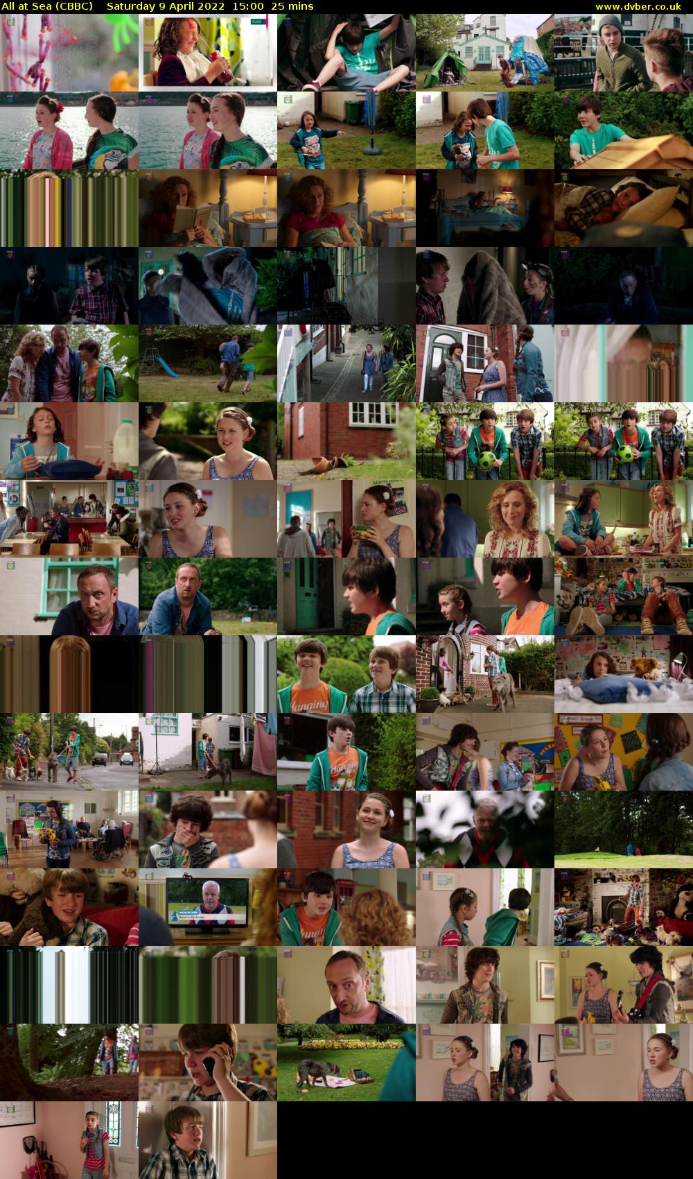 All at Sea (CBBC) Saturday 9 April 2022 15:00 - 15:25