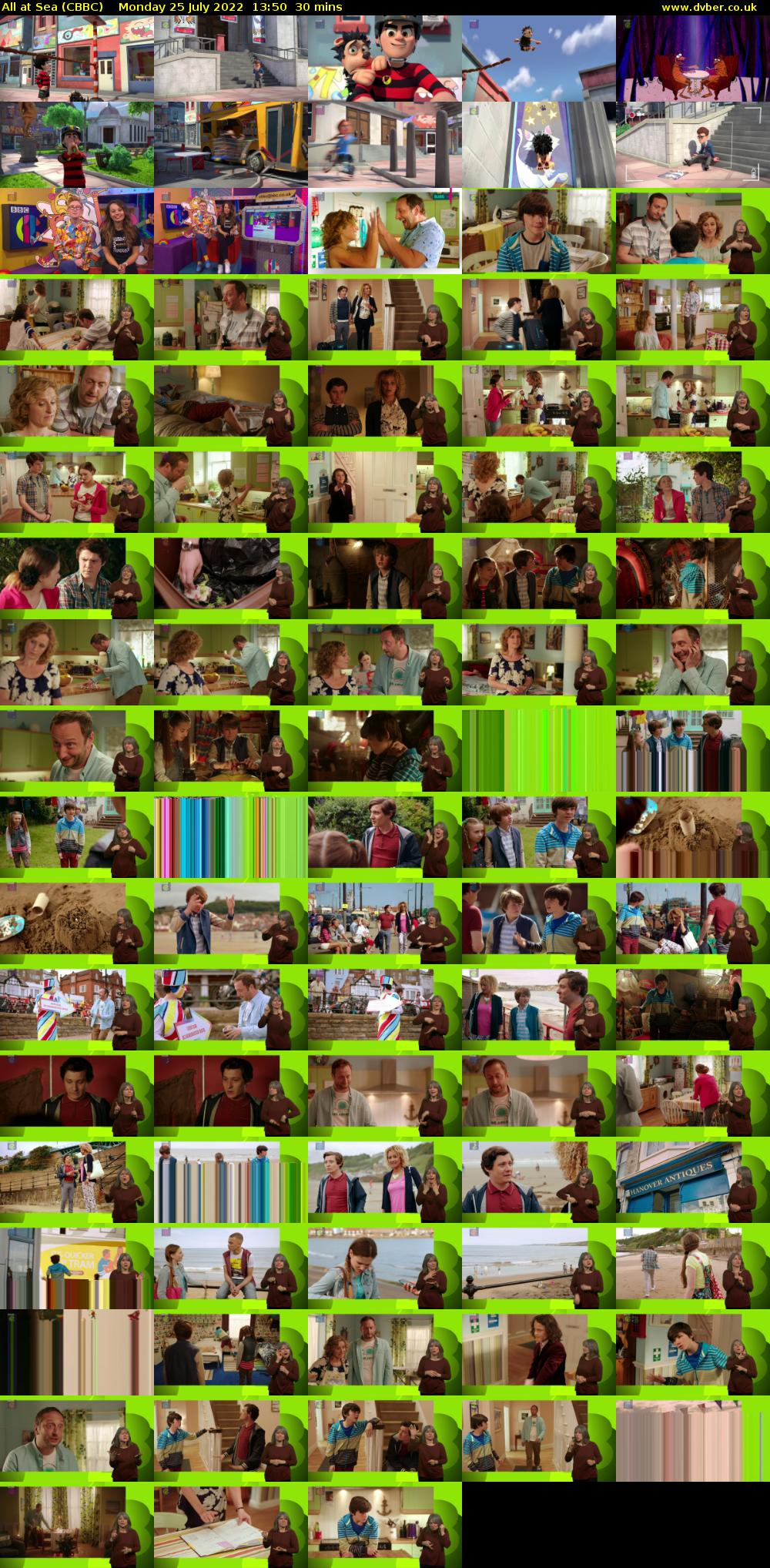 All at Sea (CBBC) Monday 25 July 2022 13:50 - 14:20