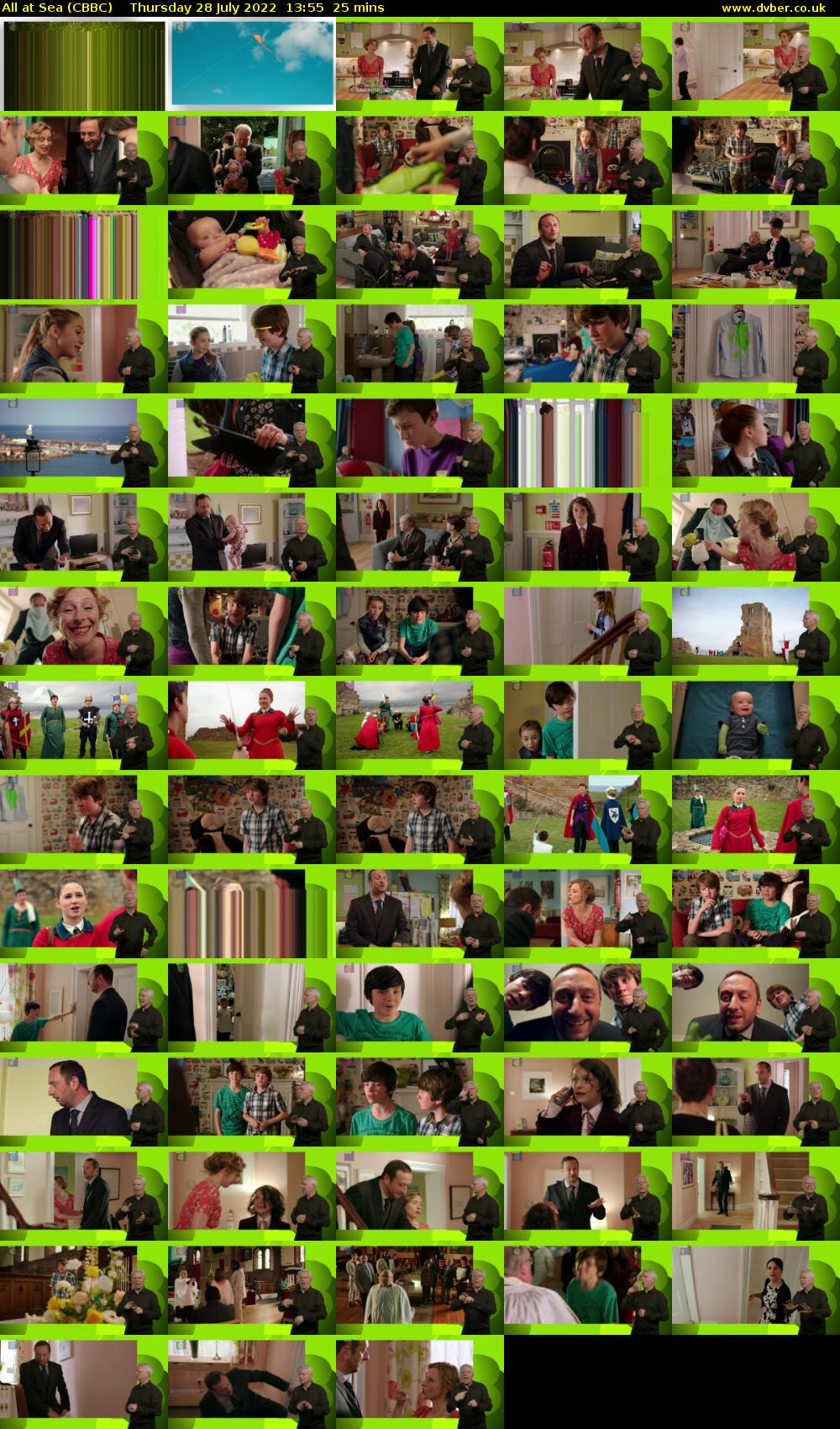 All at Sea (CBBC) Thursday 28 July 2022 13:55 - 14:20
