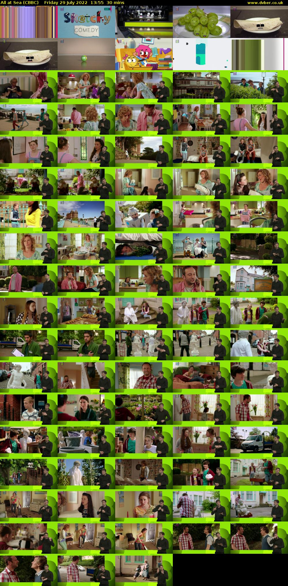 All at Sea (CBBC) Friday 29 July 2022 13:55 - 14:25