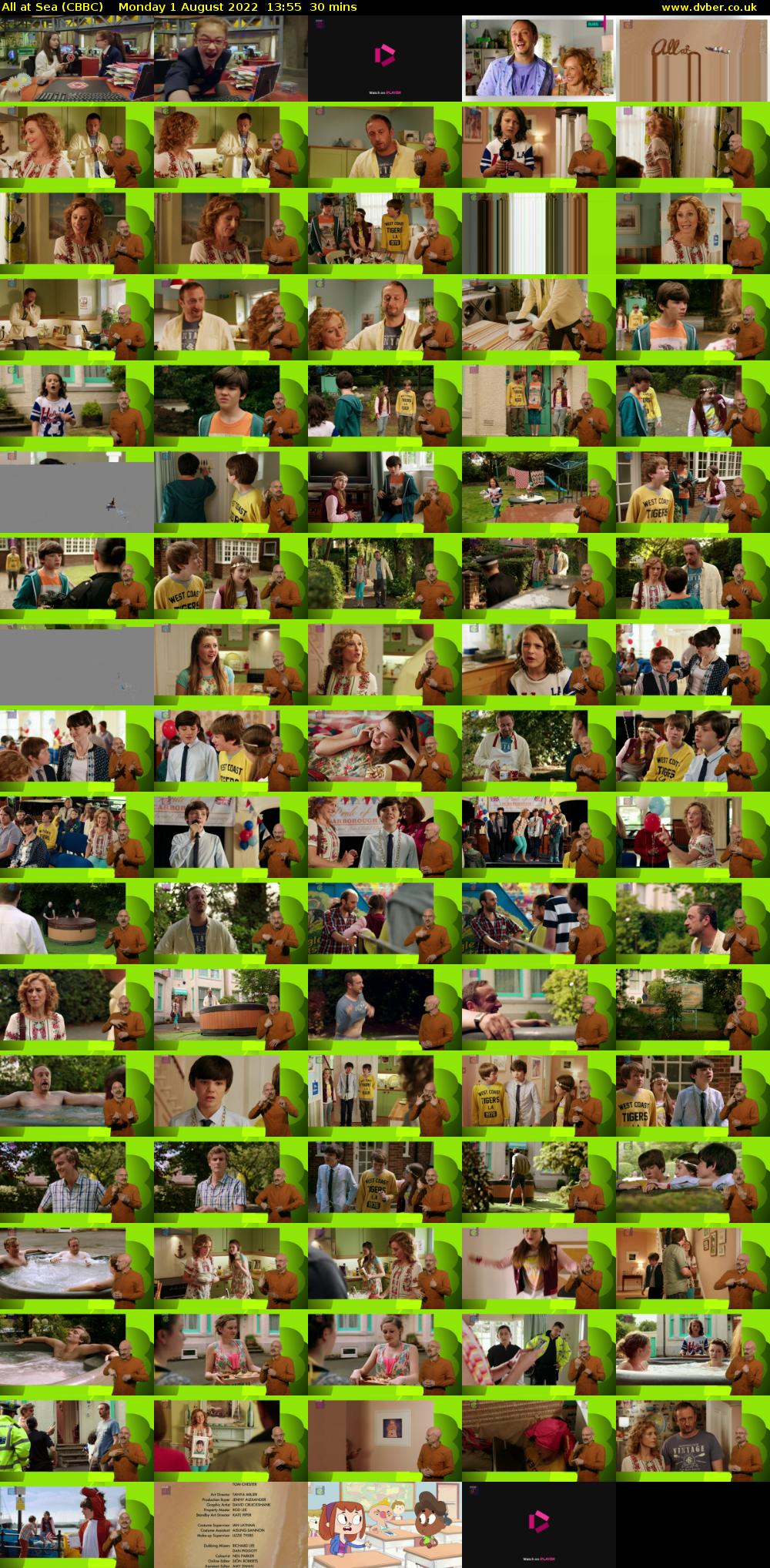All at Sea (CBBC) Monday 1 August 2022 13:55 - 14:25