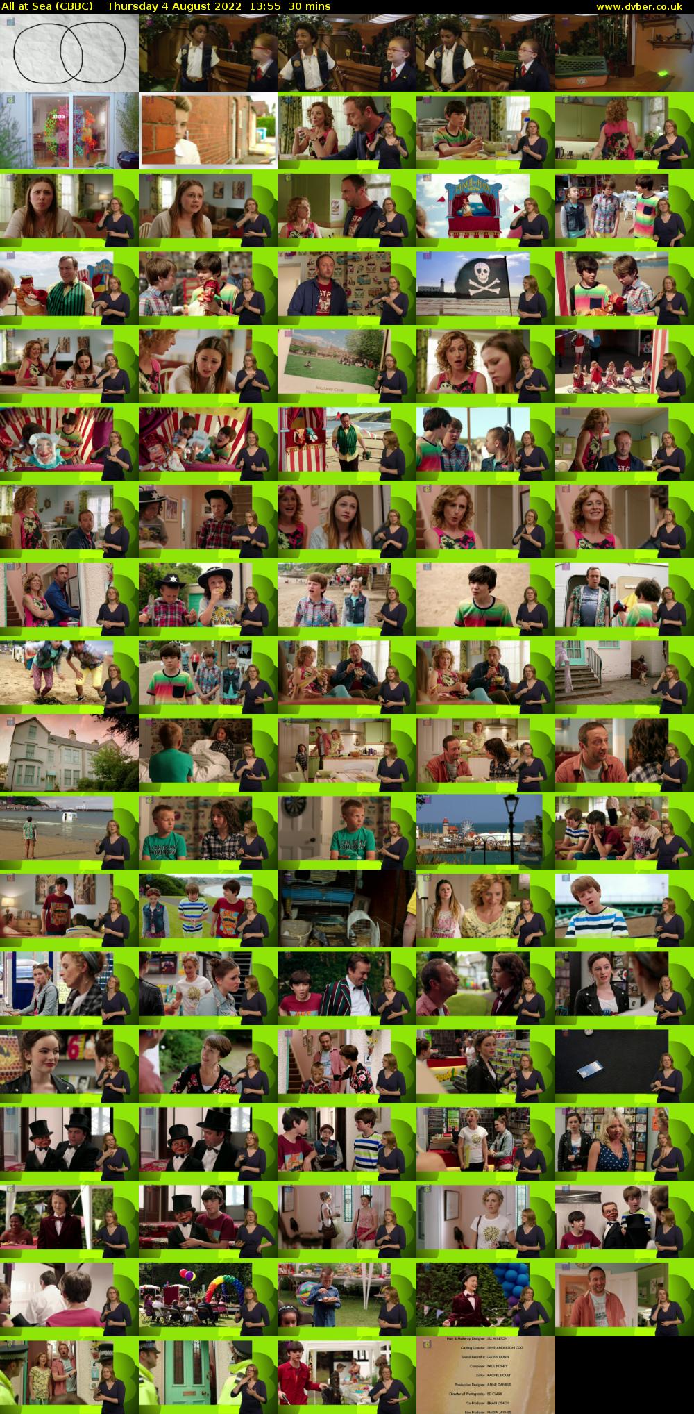 All at Sea (CBBC) Thursday 4 August 2022 13:55 - 14:25