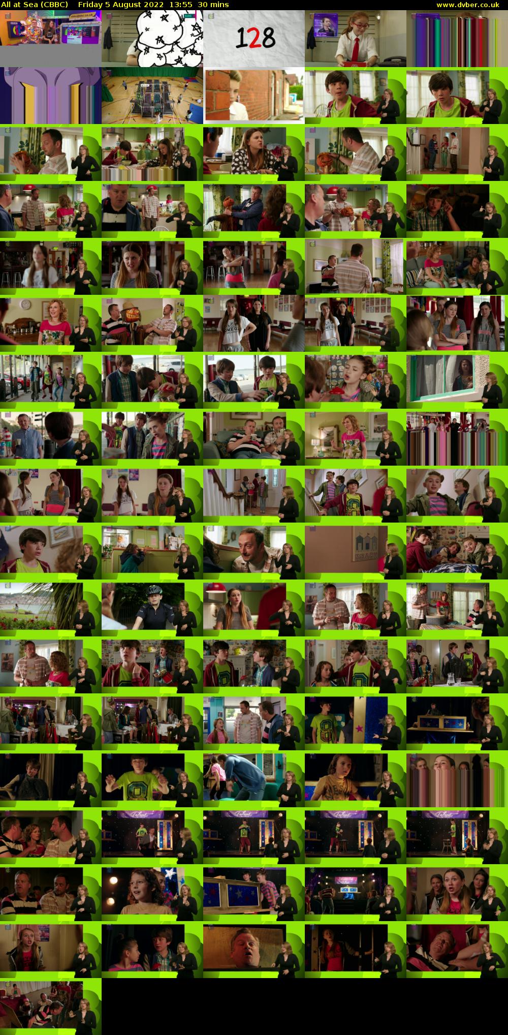All at Sea (CBBC) Friday 5 August 2022 13:55 - 14:25