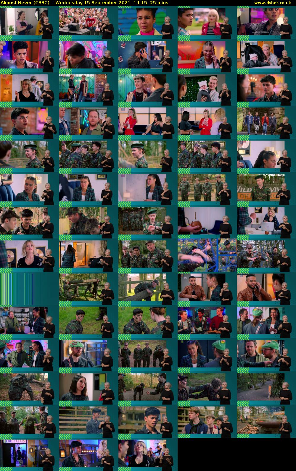Almost Never (CBBC) Wednesday 15 September 2021 14:15 - 14:40