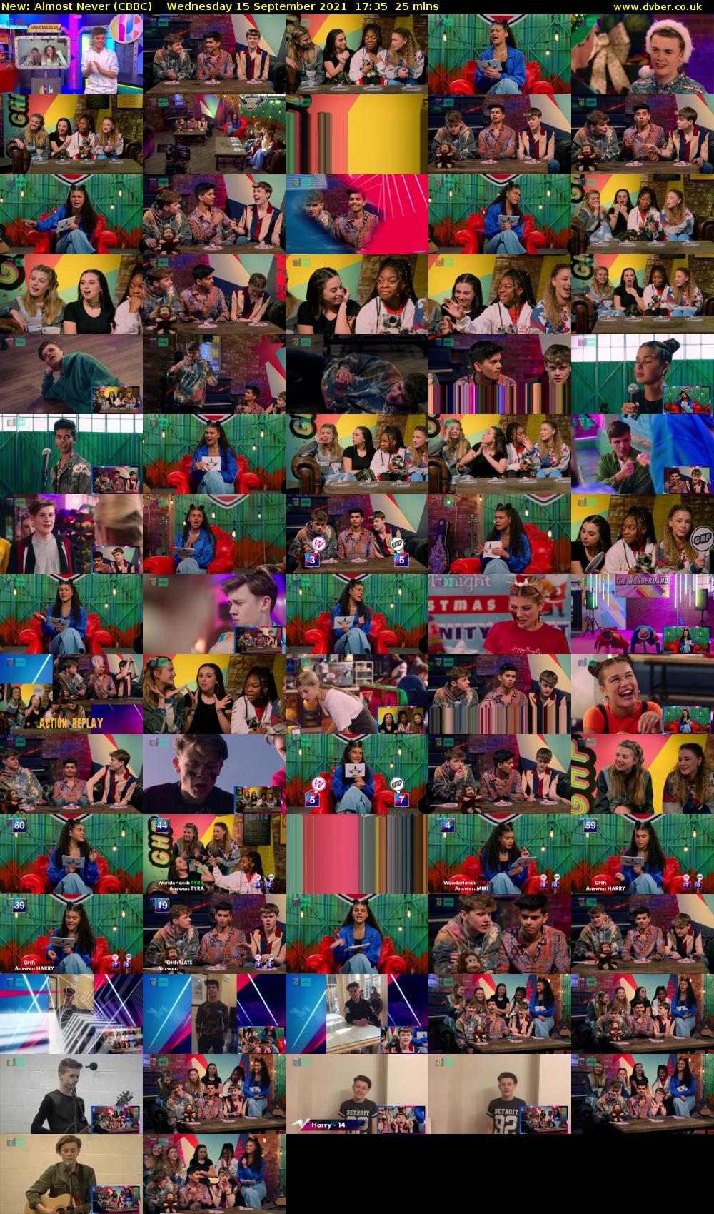 Almost Never (CBBC) Wednesday 15 September 2021 17:35 - 18:00