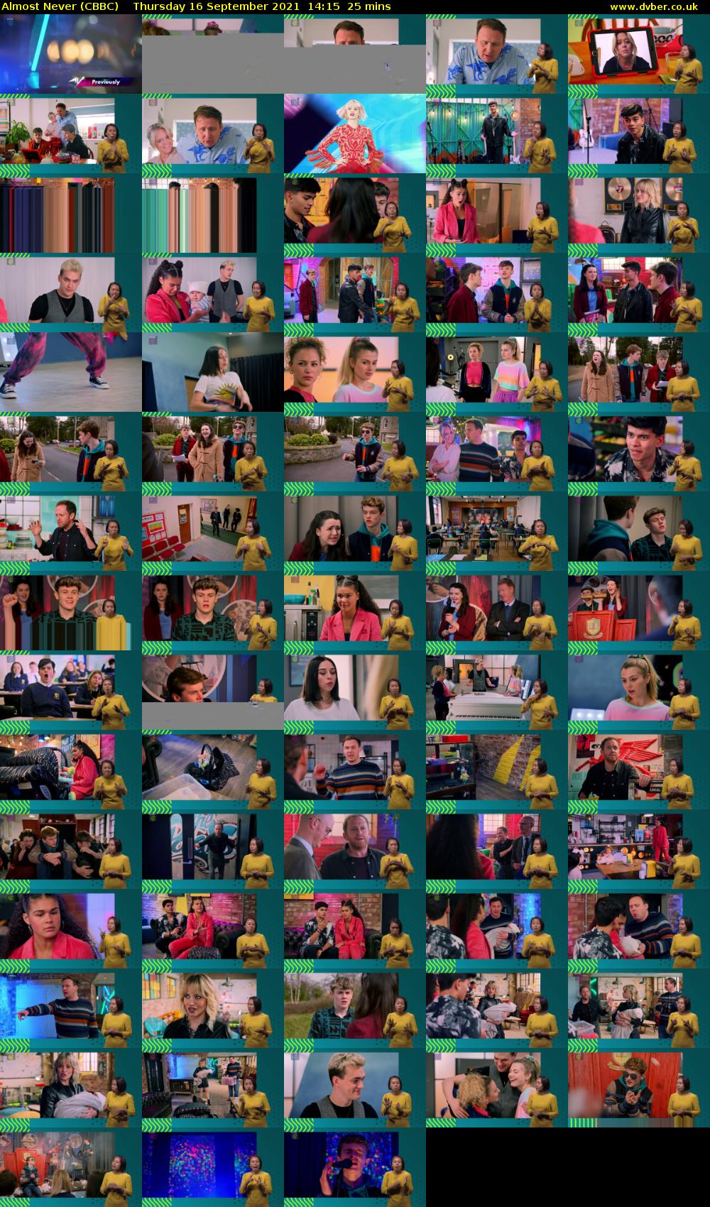 Almost Never (CBBC) Thursday 16 September 2021 14:15 - 14:40