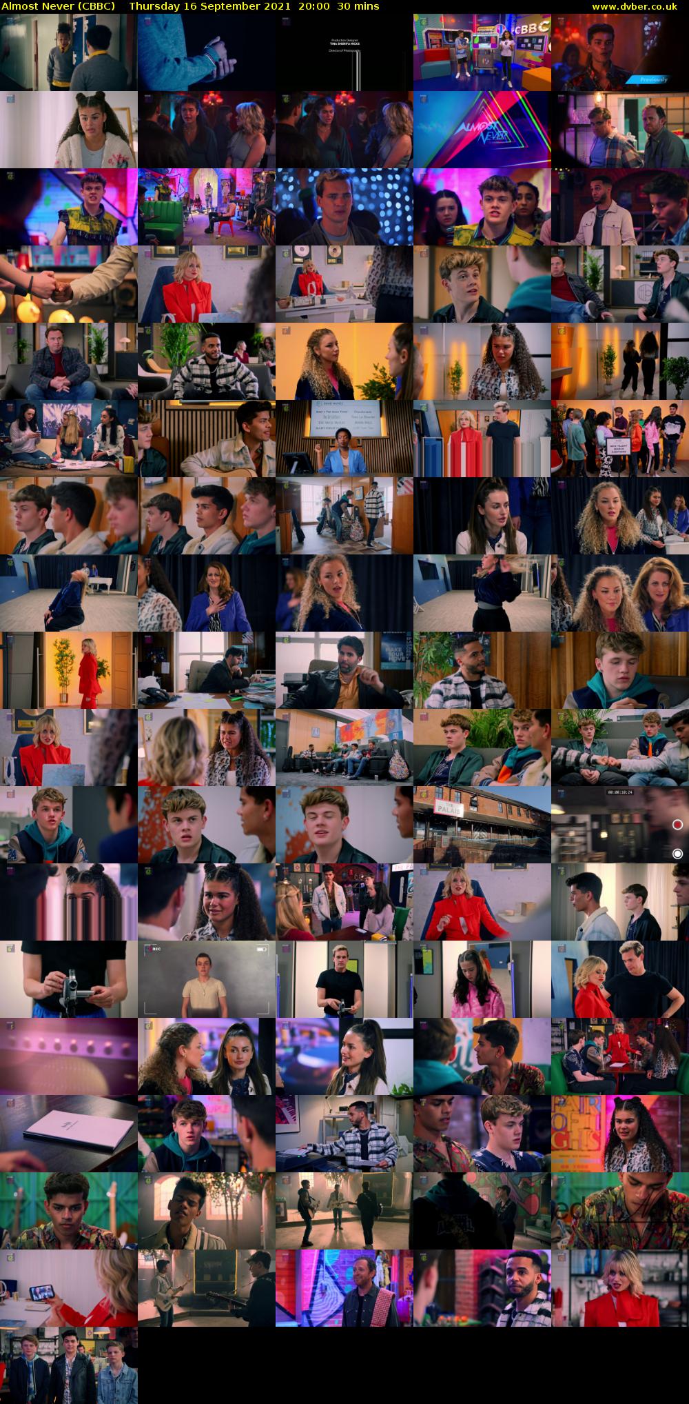 Almost Never (CBBC) Thursday 16 September 2021 20:00 - 20:30