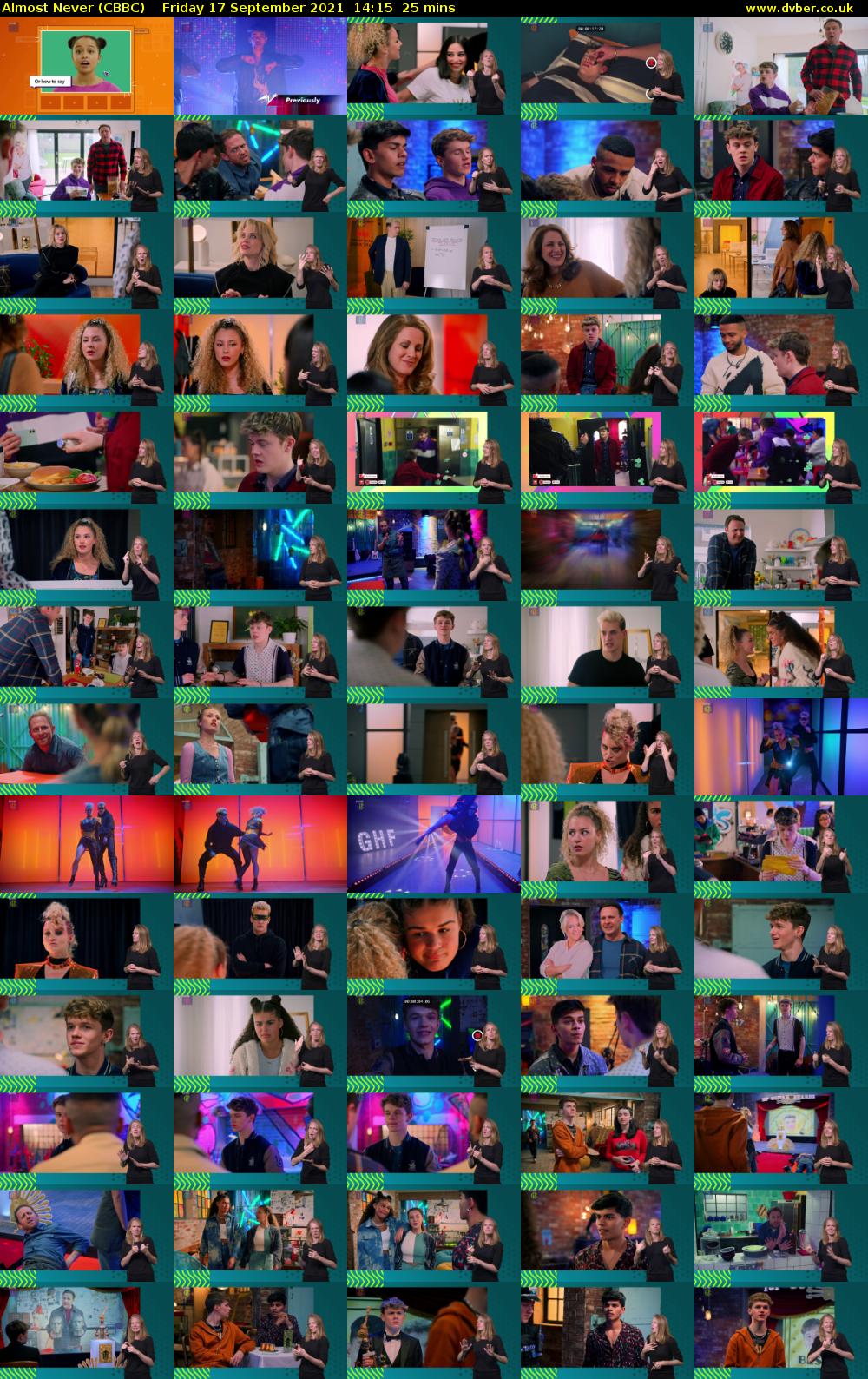 Almost Never (CBBC) Friday 17 September 2021 14:15 - 14:40