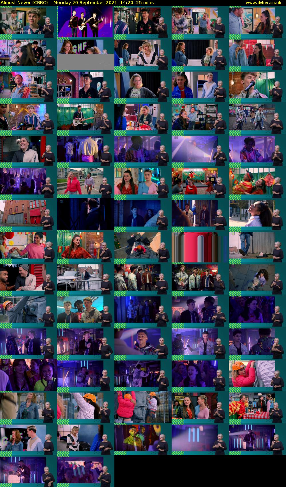 Almost Never (CBBC) Monday 20 September 2021 14:20 - 14:45