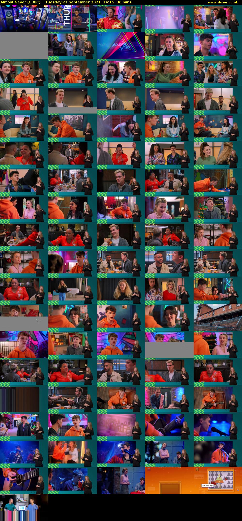 Almost Never (CBBC) Tuesday 21 September 2021 14:15 - 14:45