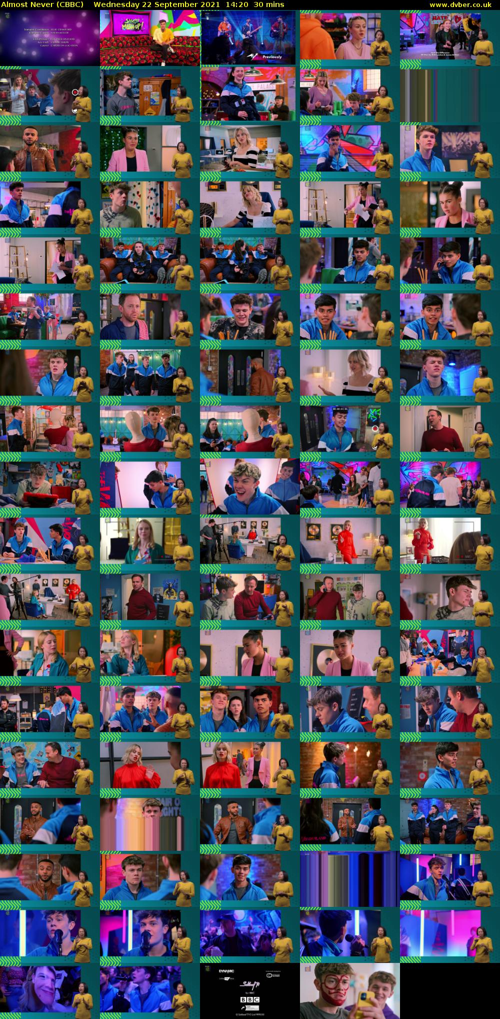 Almost Never (CBBC) Wednesday 22 September 2021 14:20 - 14:50