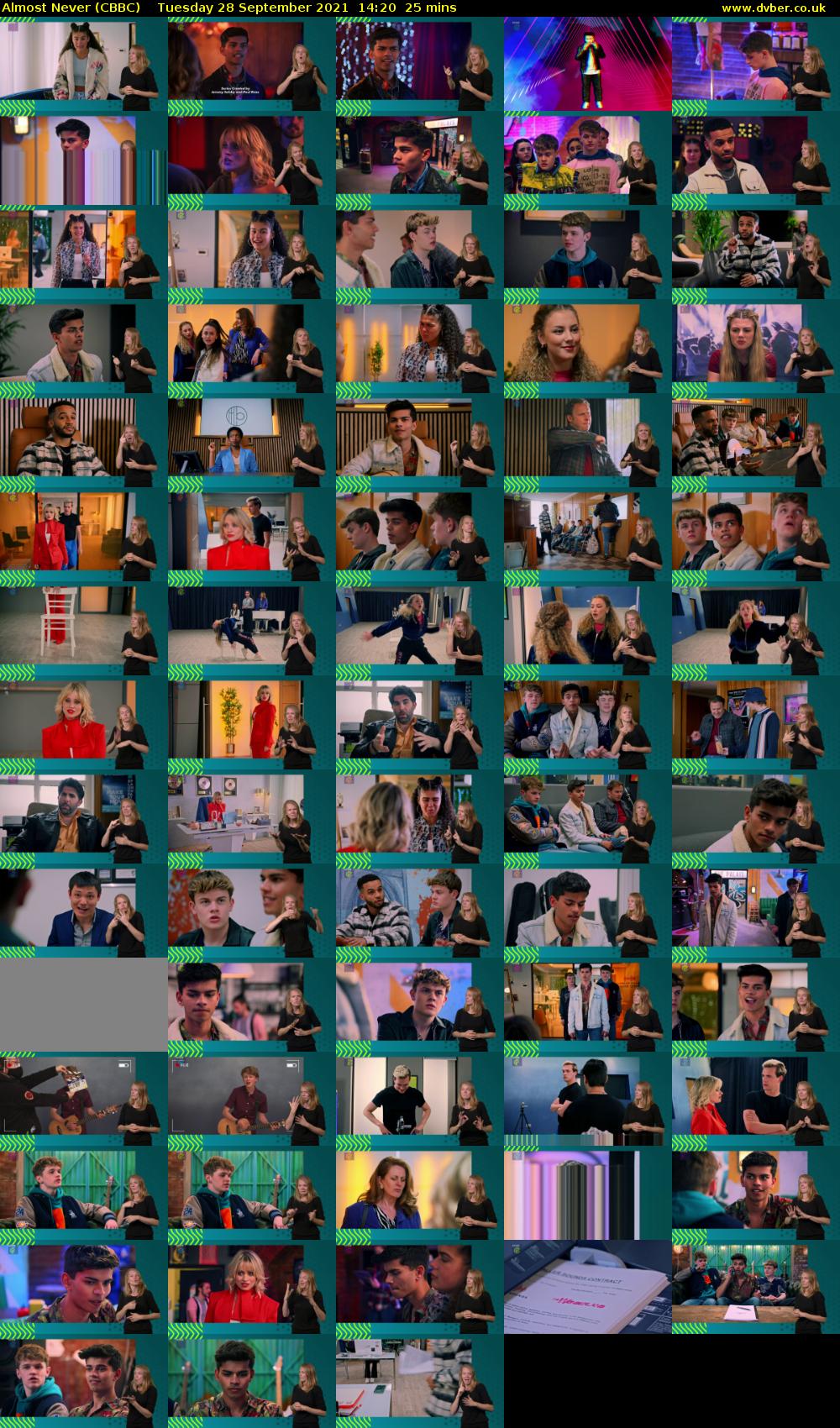 Almost Never (CBBC) Tuesday 28 September 2021 14:20 - 14:45