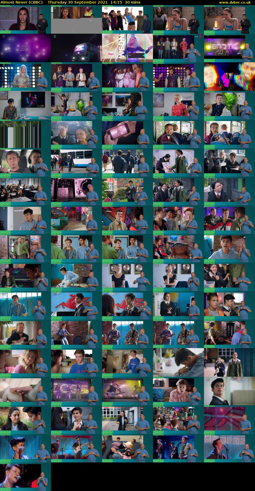 Almost Never (CBBC) Thursday 30 September 2021 14:15 - 14:45
