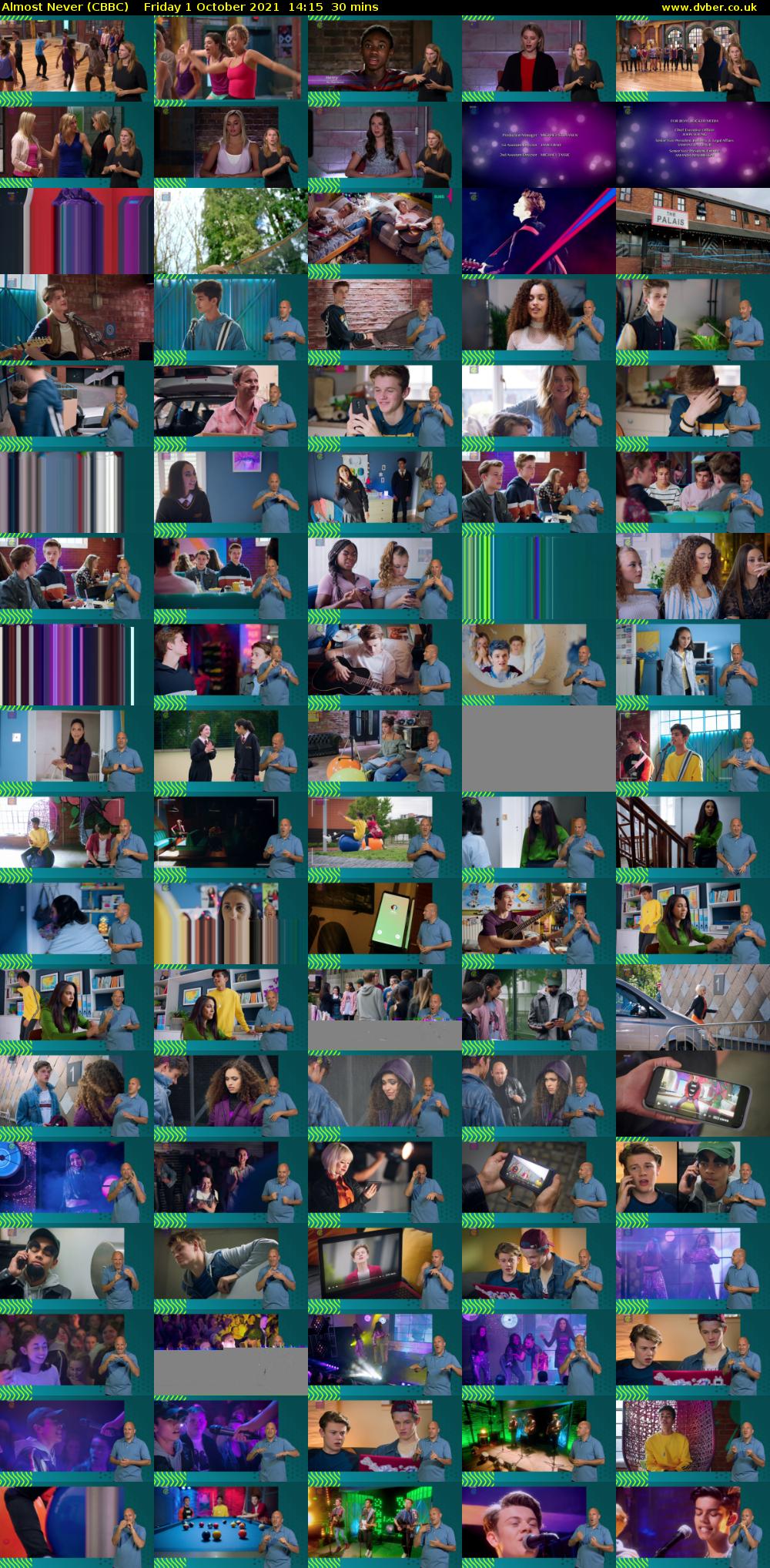 Almost Never (CBBC) Friday 1 October 2021 14:15 - 14:45