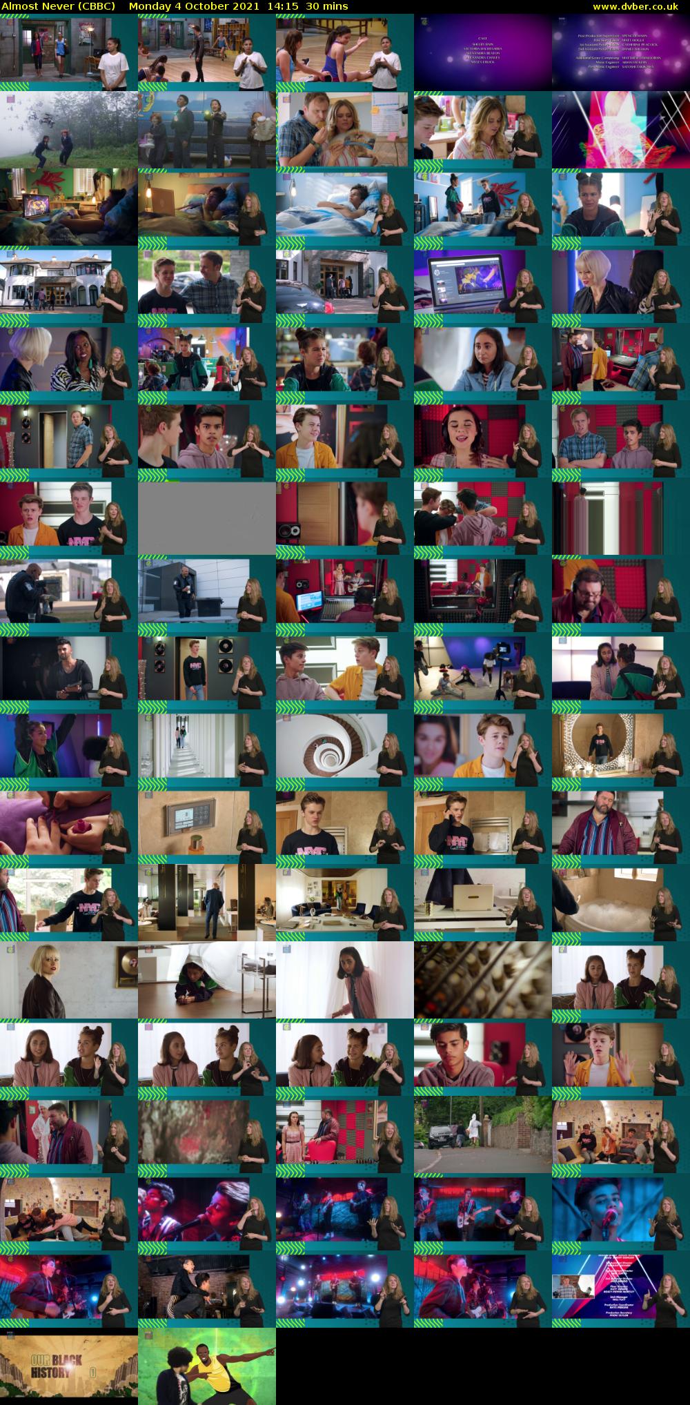 Almost Never (CBBC) Monday 4 October 2021 14:15 - 14:45