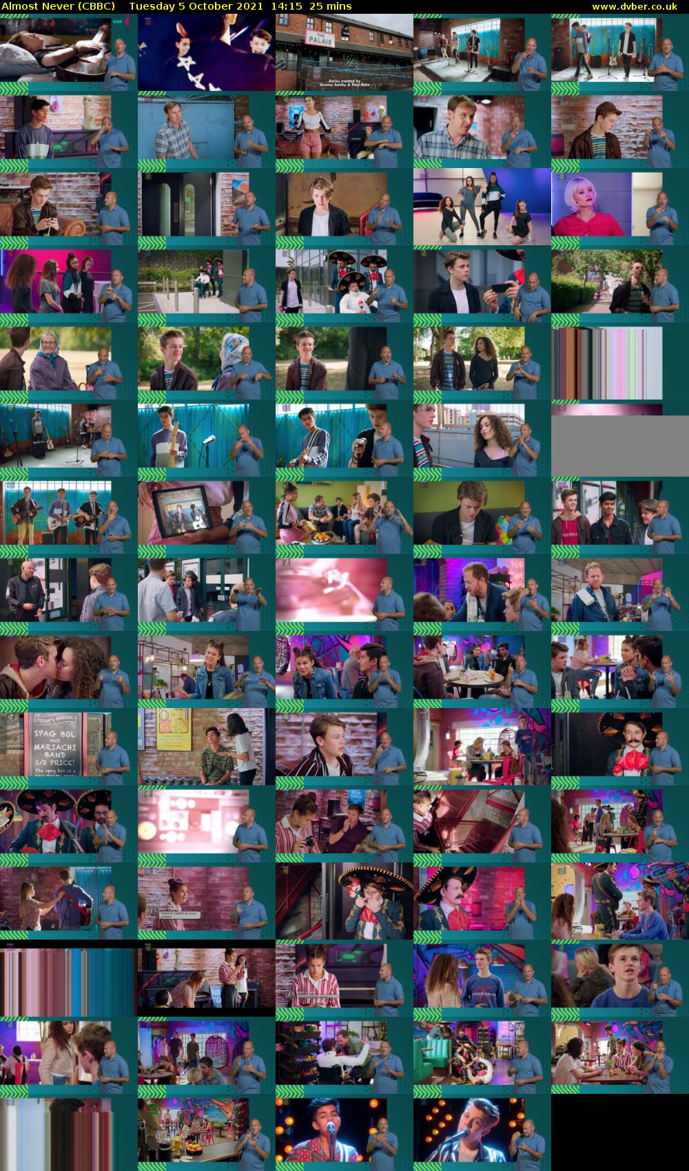 Almost Never (CBBC) Tuesday 5 October 2021 14:15 - 14:40