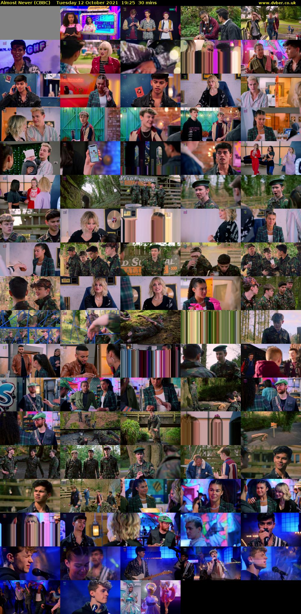 Almost Never (CBBC) Tuesday 12 October 2021 19:25 - 19:55