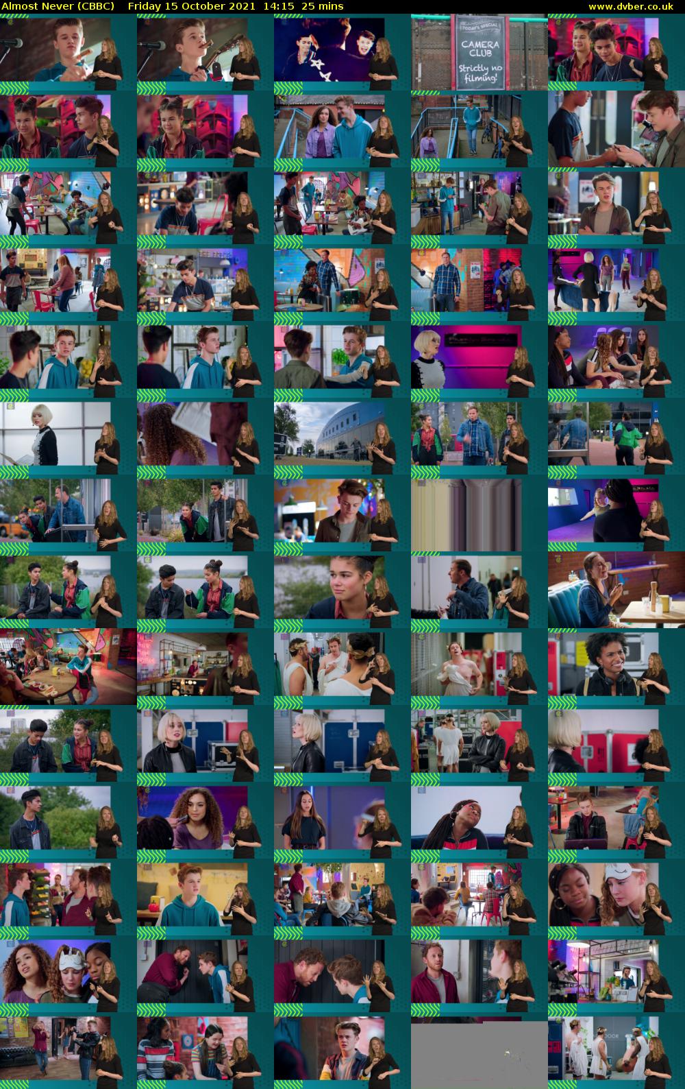 Almost Never (CBBC) Friday 15 October 2021 14:15 - 14:40