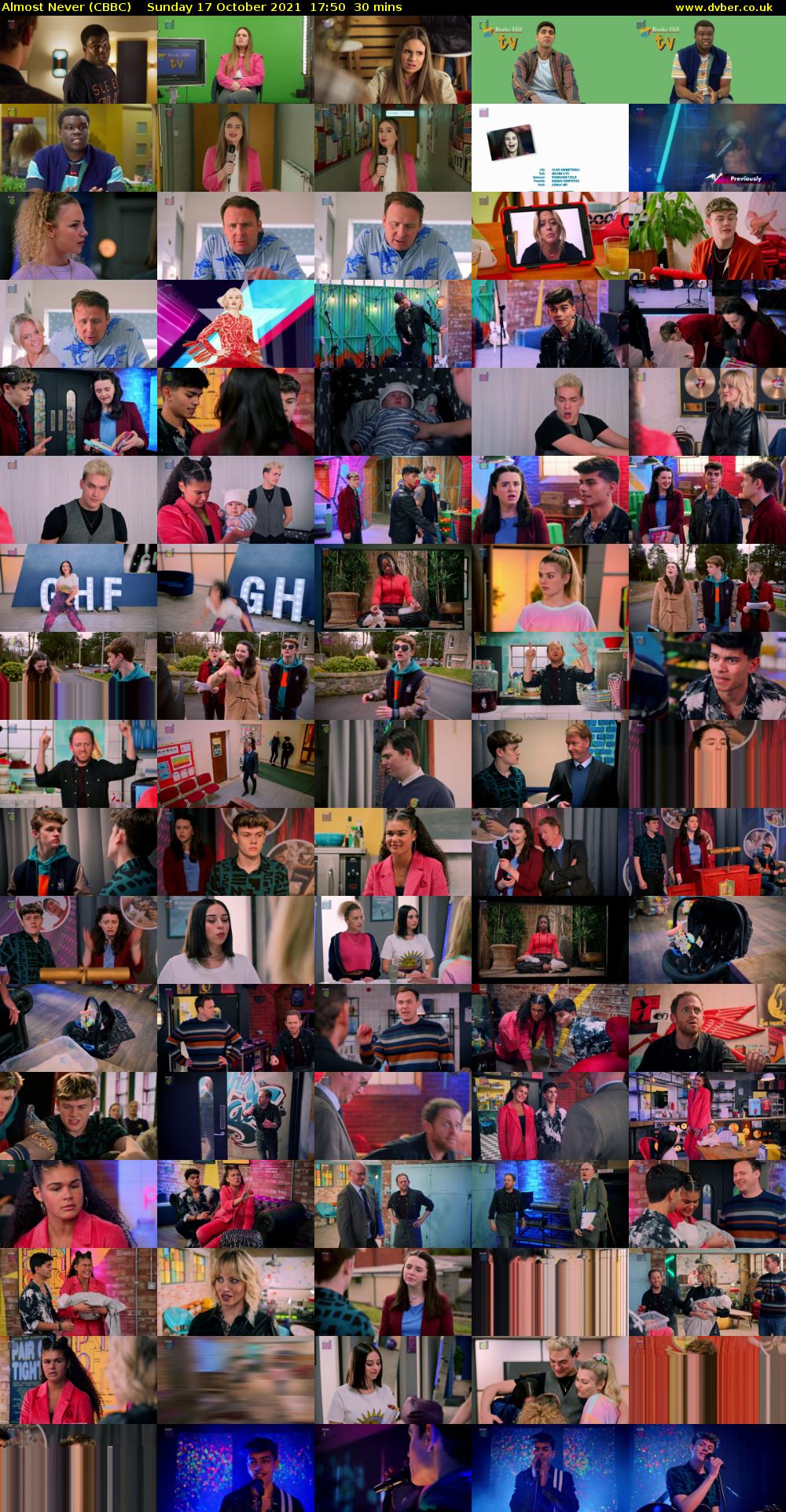 Almost Never (CBBC) Sunday 17 October 2021 17:50 - 18:20