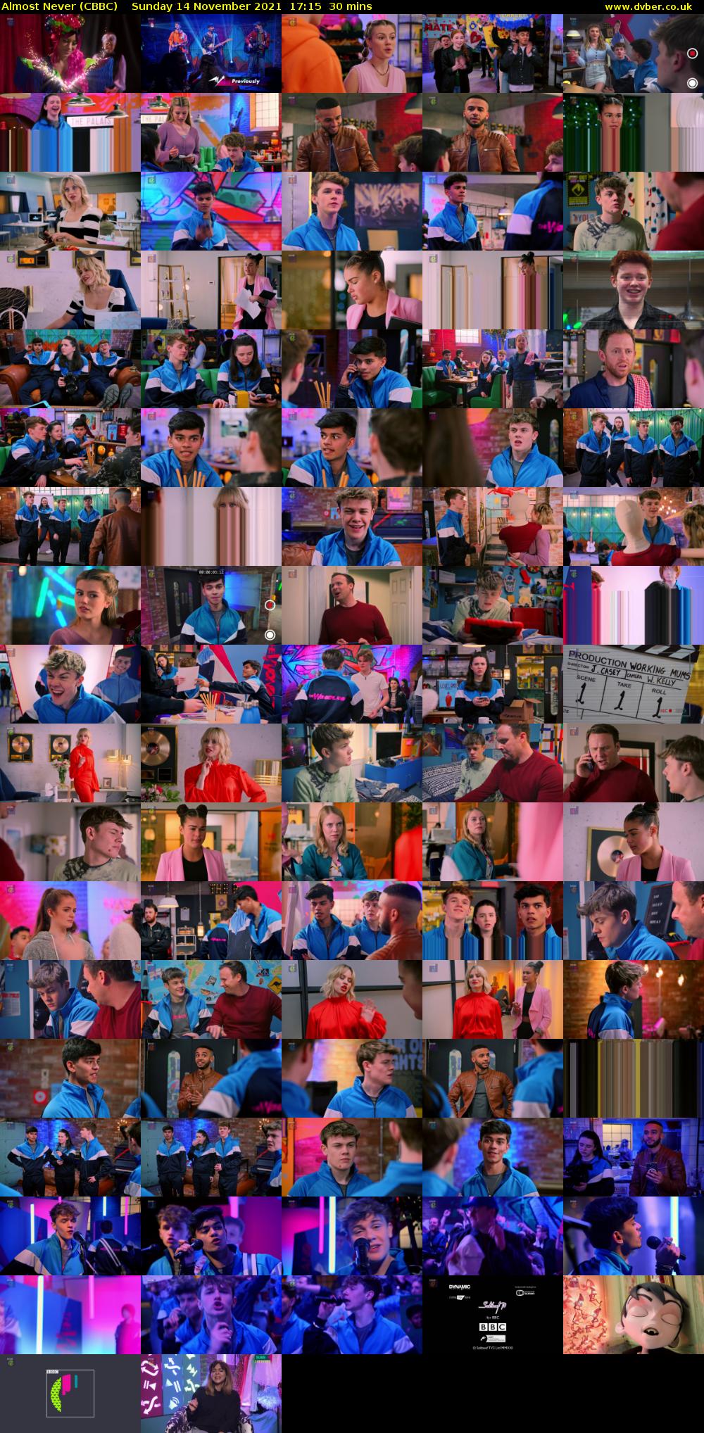 Almost Never (CBBC) Sunday 14 November 2021 17:15 - 17:45