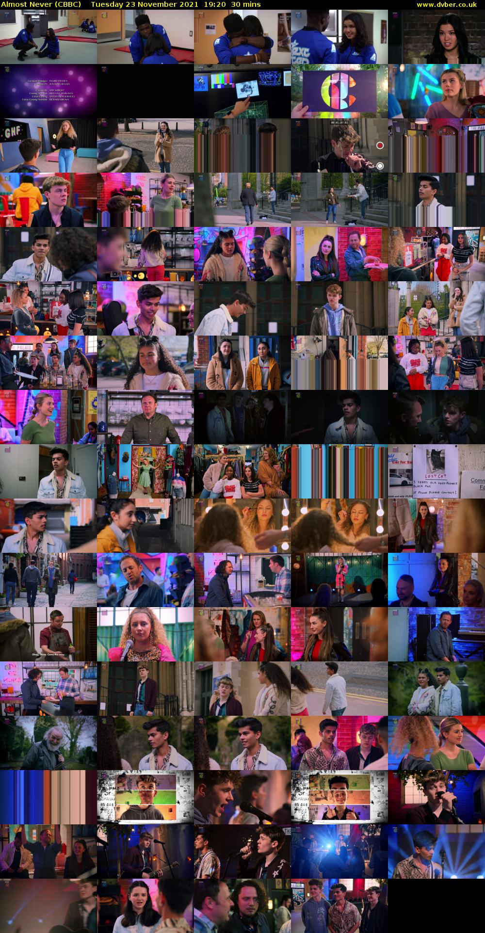 Almost Never (CBBC) Tuesday 23 November 2021 19:20 - 19:50
