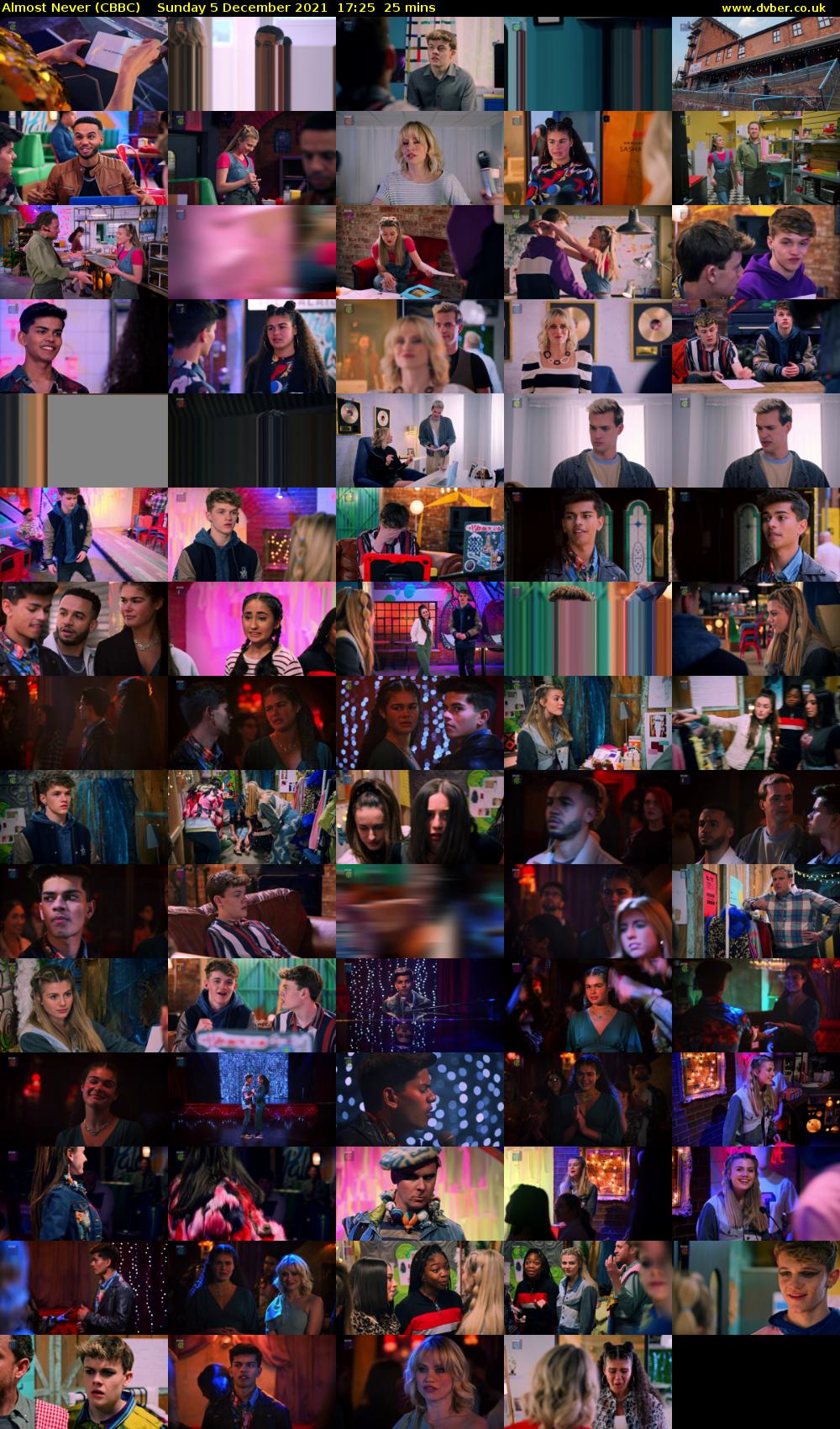 Almost Never (CBBC) Sunday 5 December 2021 17:25 - 17:50