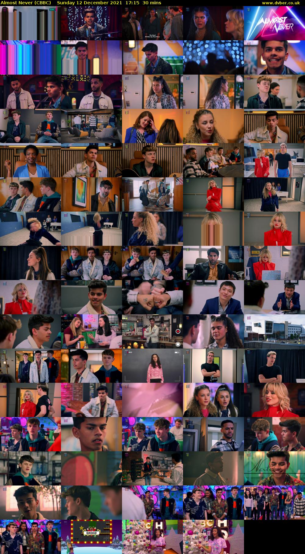 Almost Never (CBBC) Sunday 12 December 2021 17:15 - 17:45