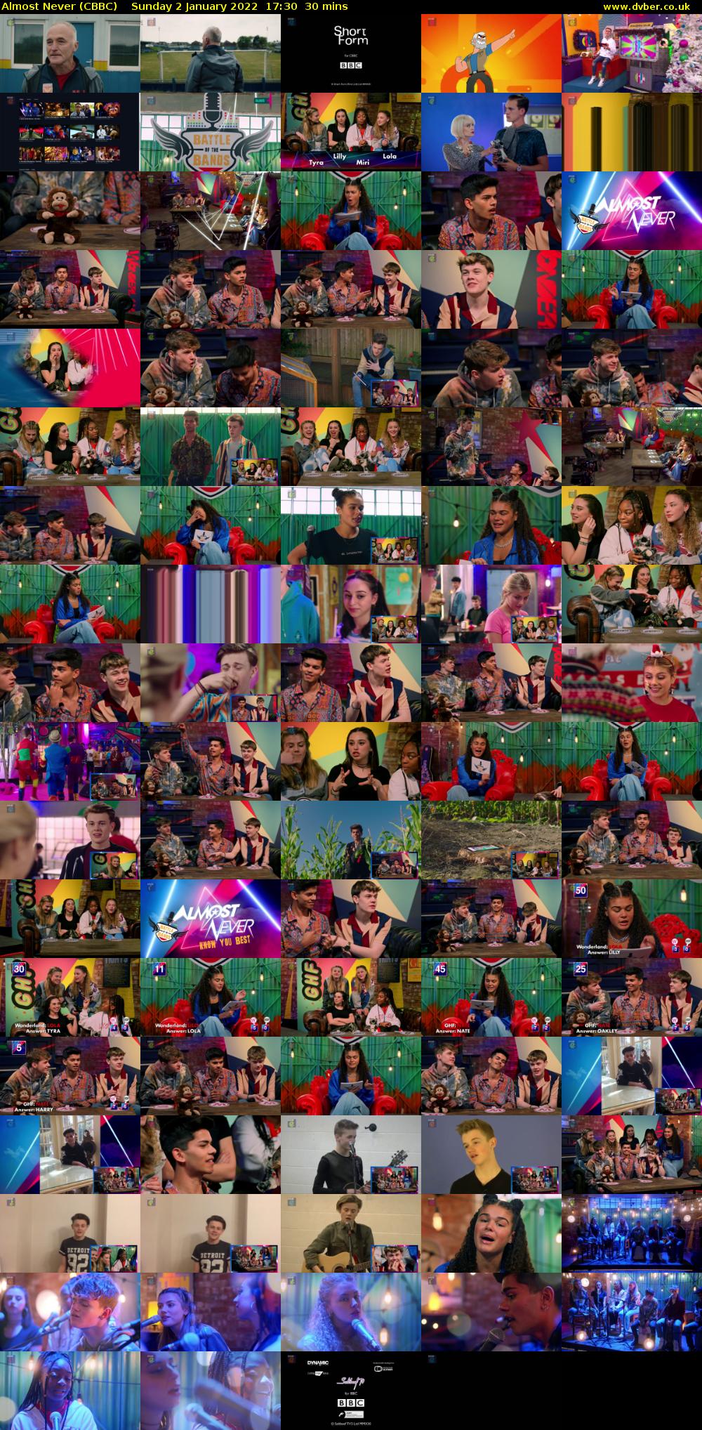 Almost Never (CBBC) Sunday 2 January 2022 17:30 - 18:00