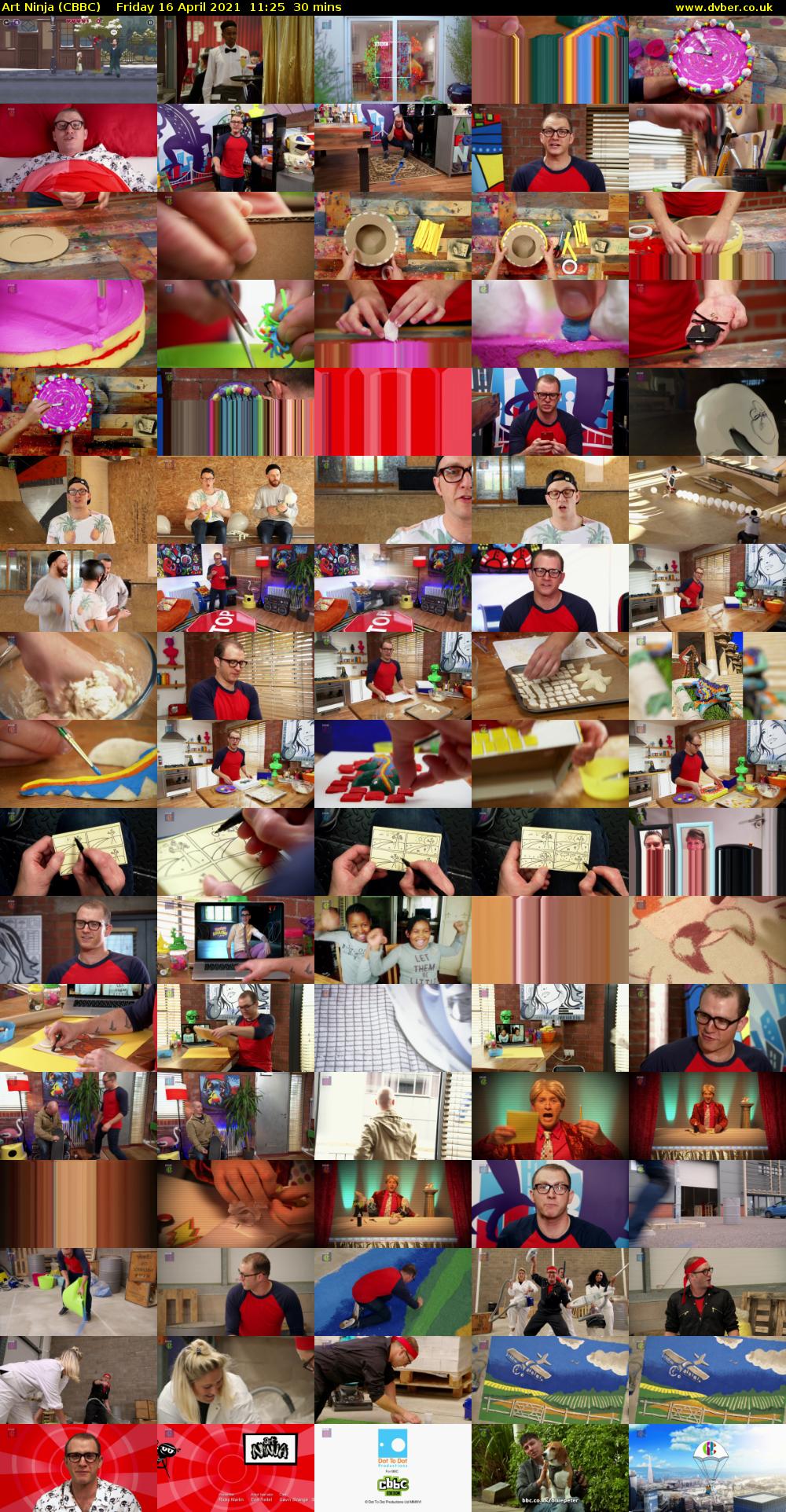 Art Ninja (CBBC) Friday 16 April 2021 11:25 - 11:55
