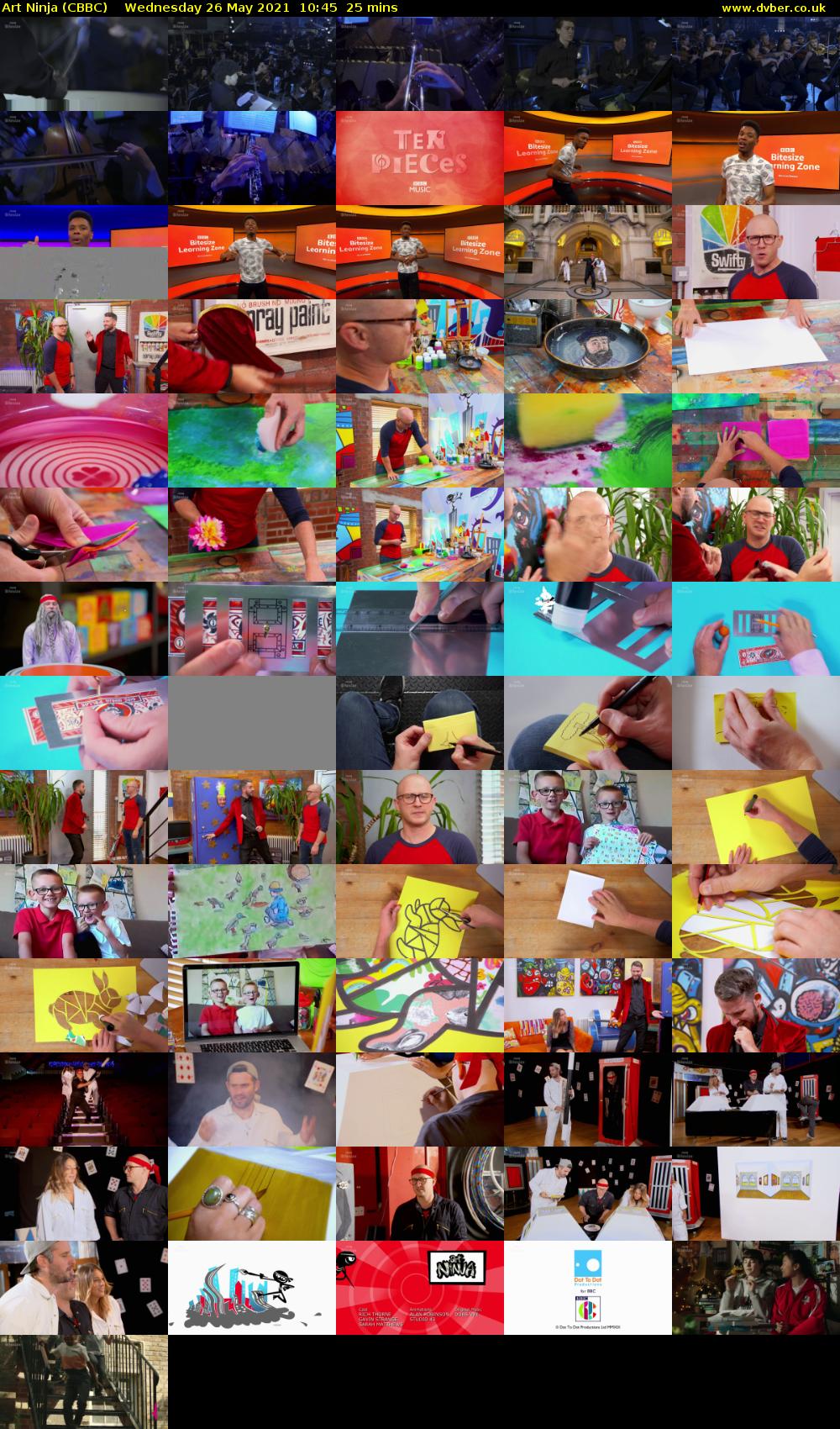 Art Ninja (CBBC) Wednesday 26 May 2021 10:45 - 11:10
