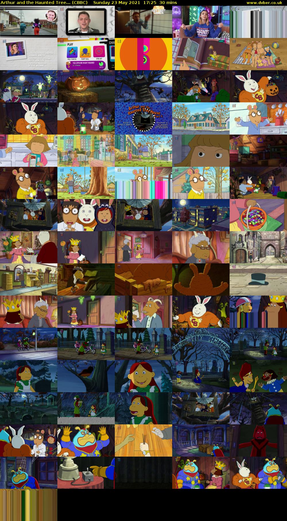 Arthur and the Haunted Tree... (CBBC) Sunday 23 May 2021 17:25 - 17:55