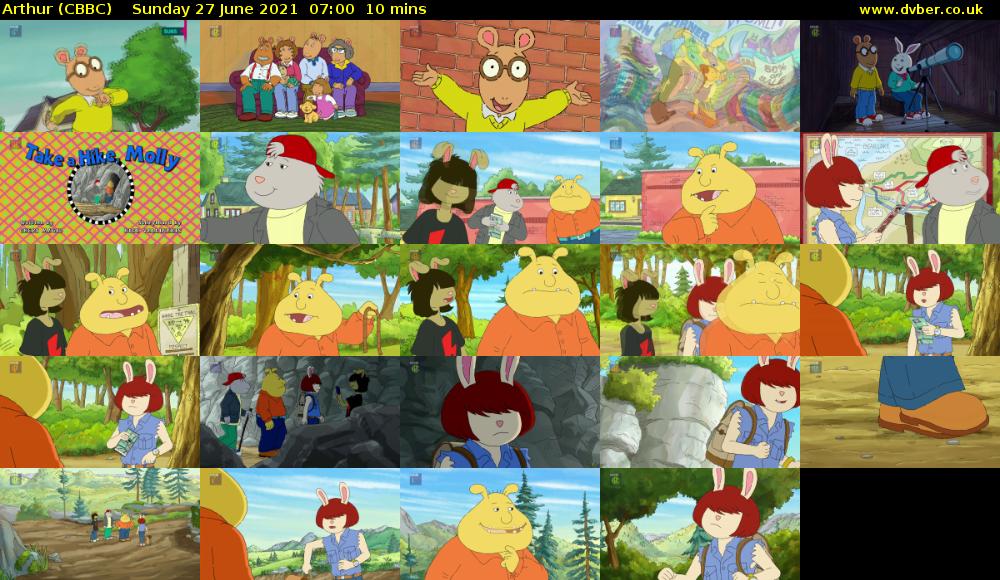 Arthur (CBBC) Sunday 27 June 2021 07:00 - 07:10
