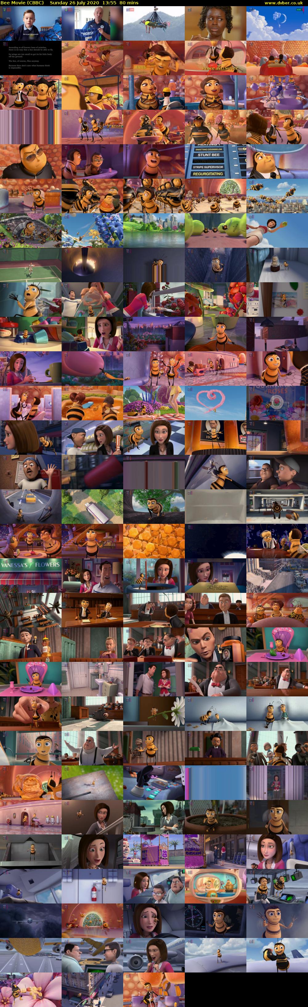 Bee Movie (CBBC) Sunday 26 July 2020 13:55 - 15:15