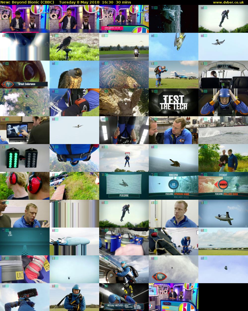 Beyond Bionic (CBBC) Tuesday 8 May 2018 16:30 - 17:00