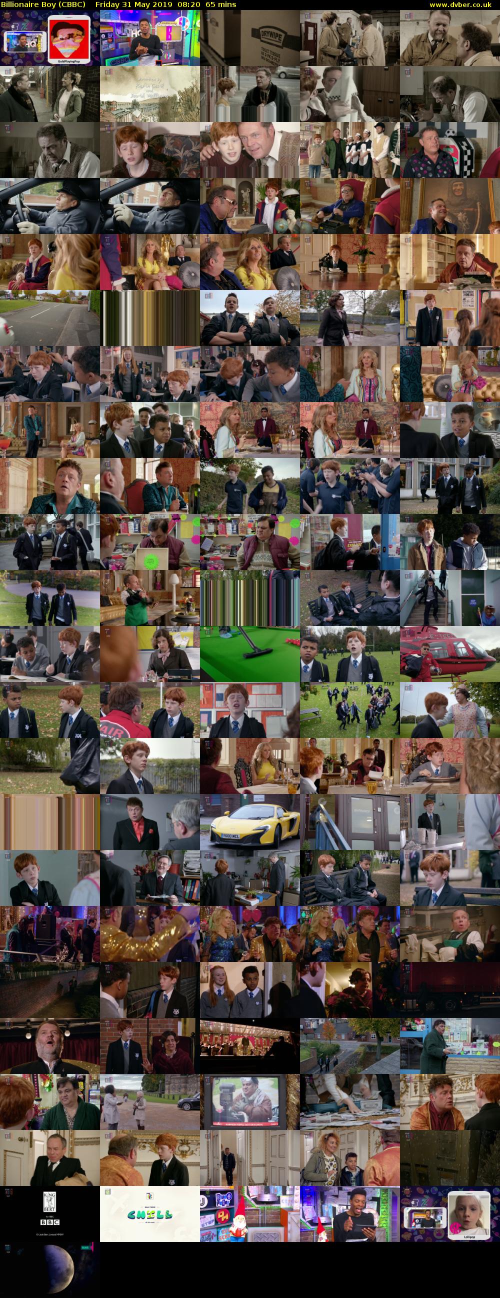 Billionaire Boy (CBBC) Friday 31 May 2019 08:20 - 09:25