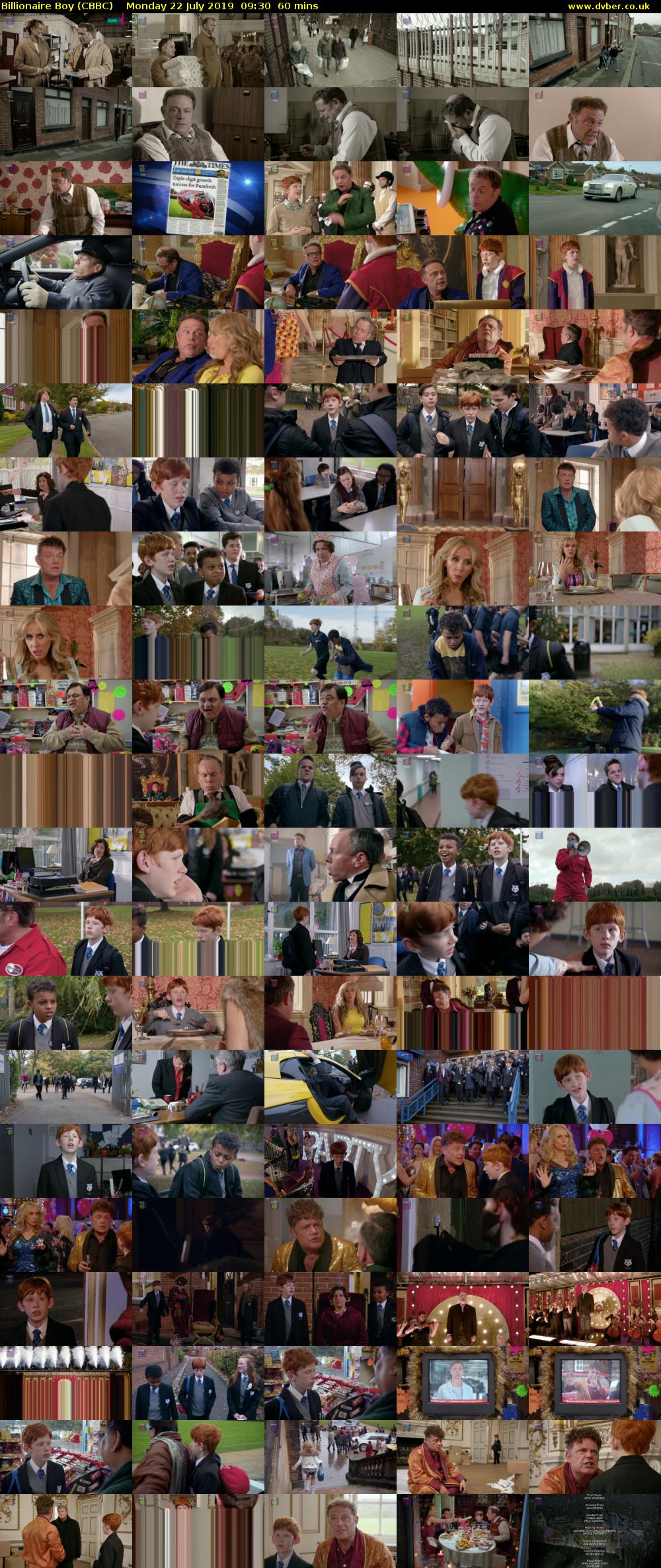 Billionaire Boy (CBBC) Monday 22 July 2019 09:30 - 10:30