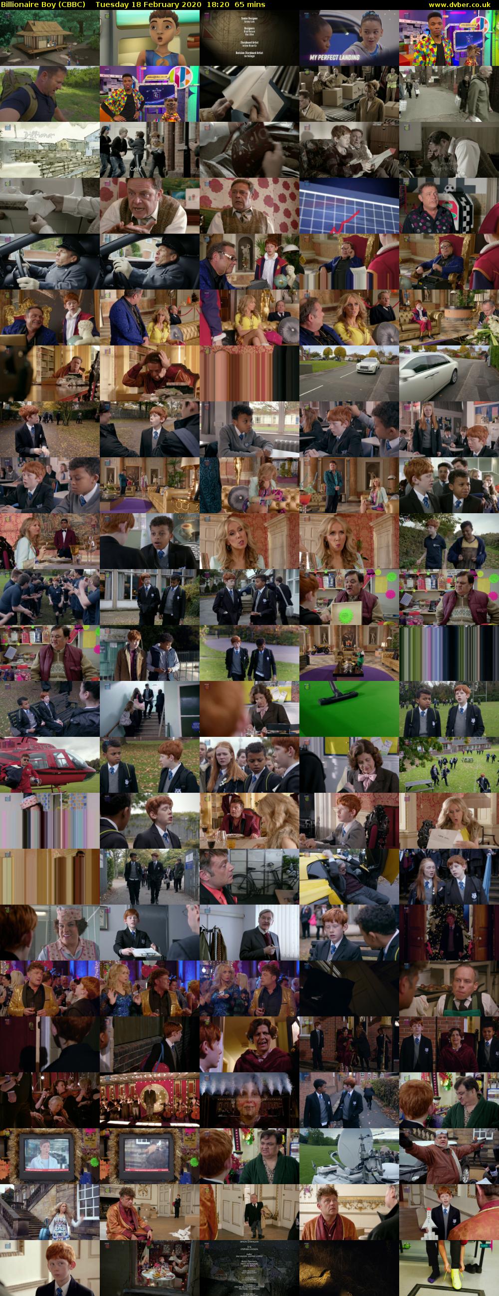 Billionaire Boy (CBBC) Tuesday 18 February 2020 18:20 - 19:25