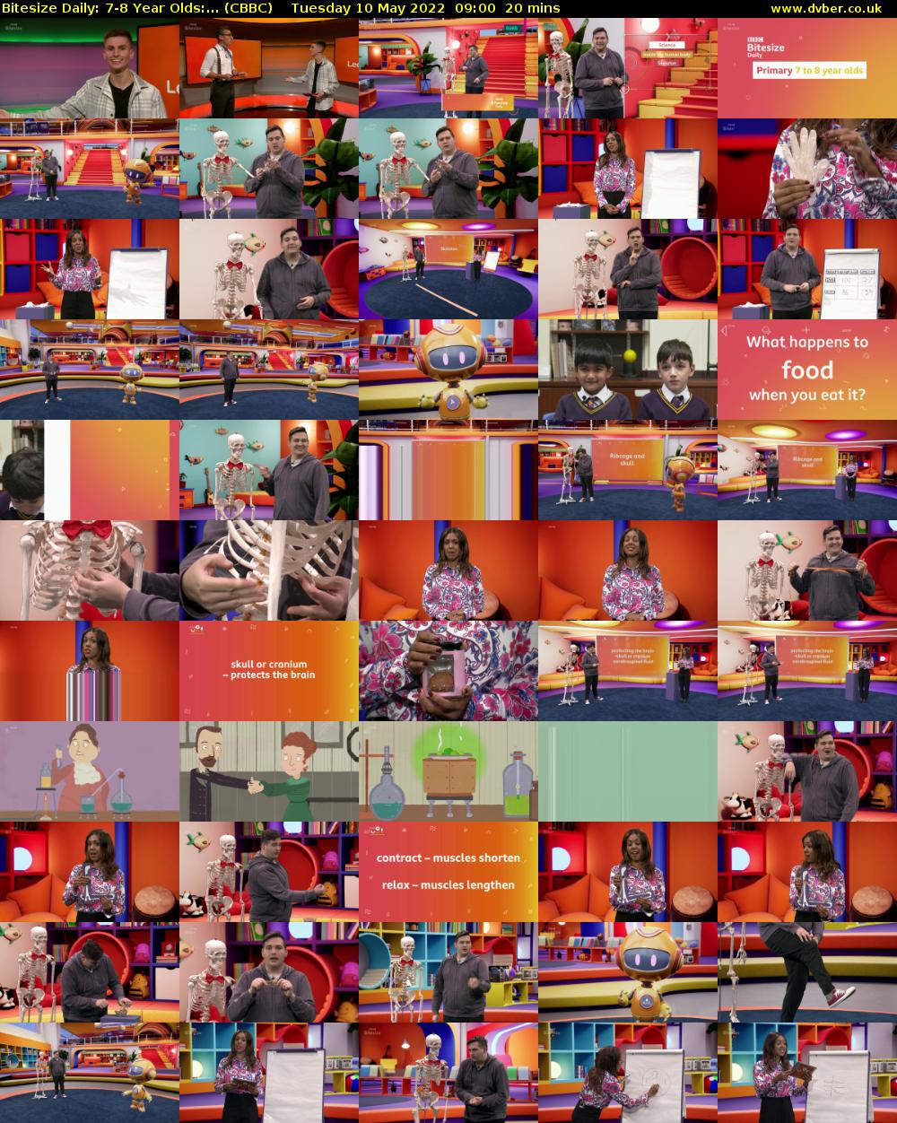 Bitesize Daily: 7-8 Year Olds:... (CBBC) Tuesday 10 May 2022 09:00 - 09:20