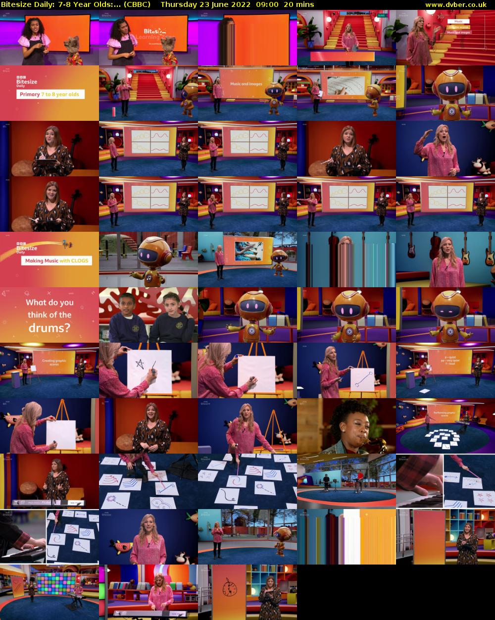 Bitesize Daily: 7-8 Year Olds:... (CBBC) Thursday 23 June 2022 09:00 - 09:20